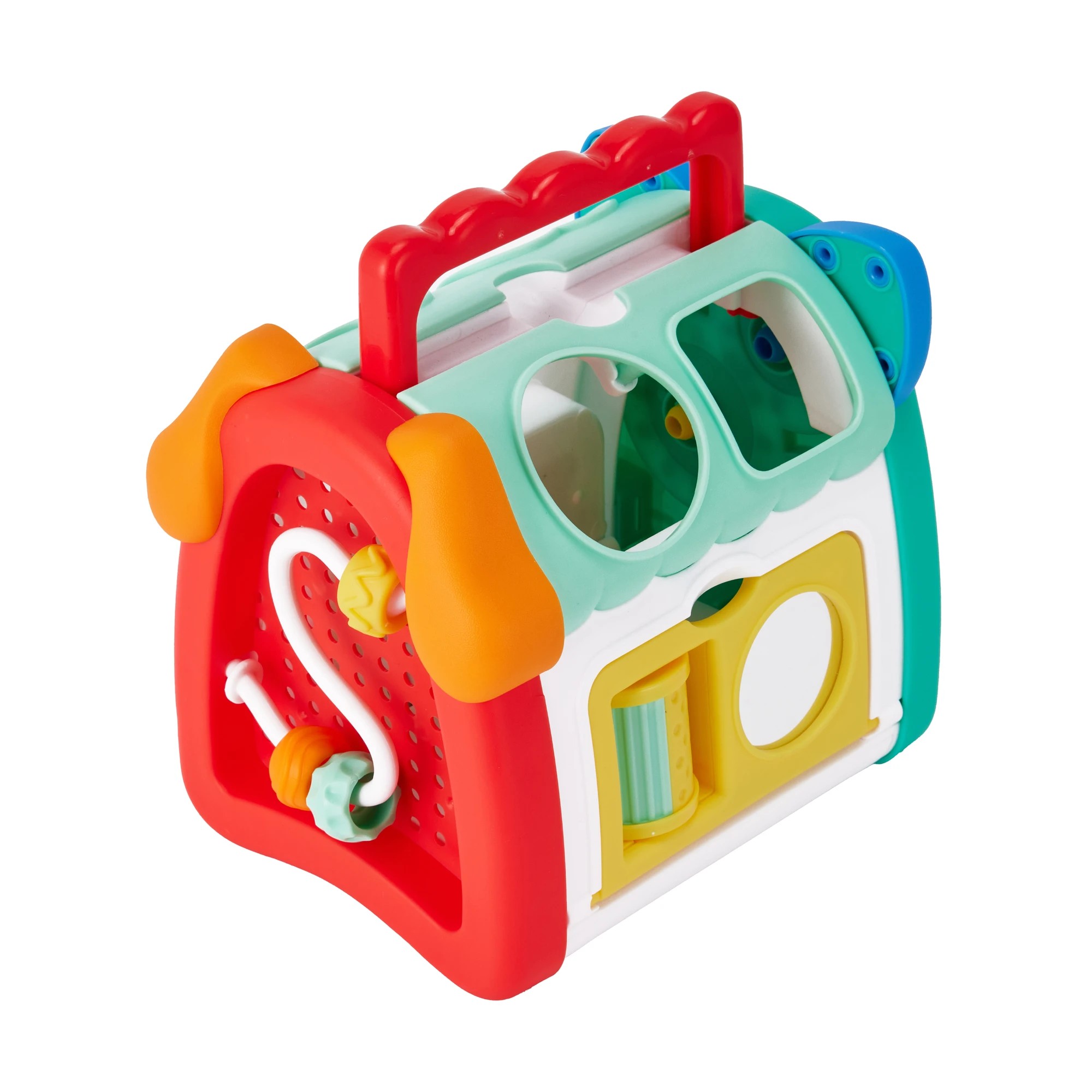 4 5 Piece Play & Learn Shape Sorter House, 4 of 10