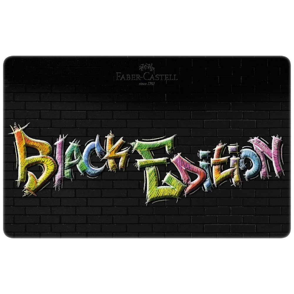 3 Faber-Castell Black Edition Pencil Tin Assorted 36 Pack, 3 of 4
