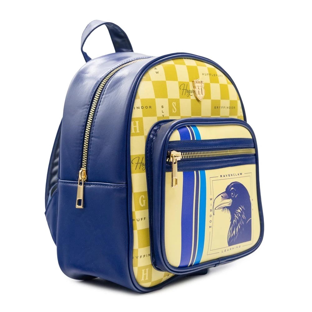3 Harry Potter - Checkered Ravenclaw Mini Backpack - Blue, 3 of 5