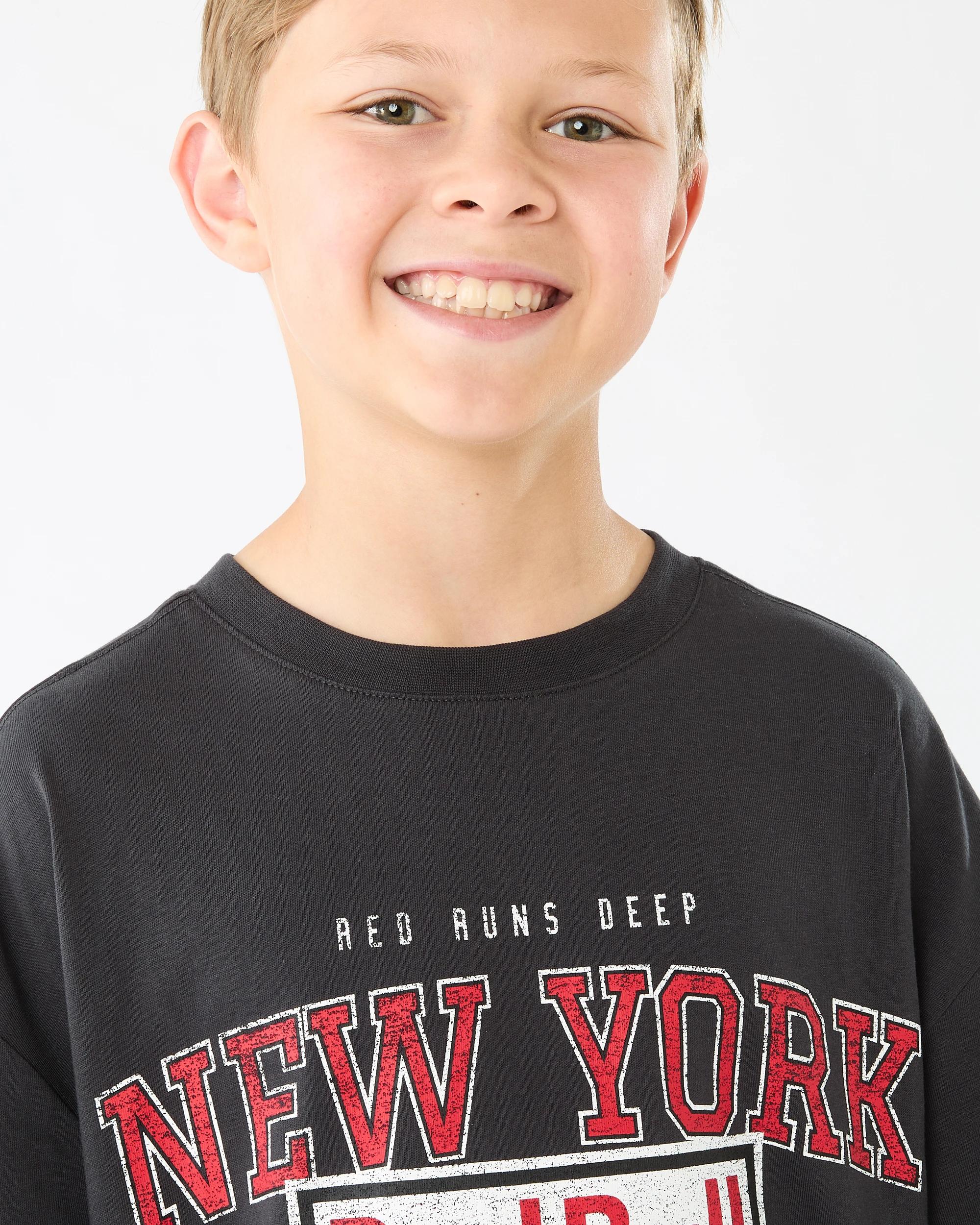 3 MLS New York Red Bulls Youth T-shirt Black, 3 of 5