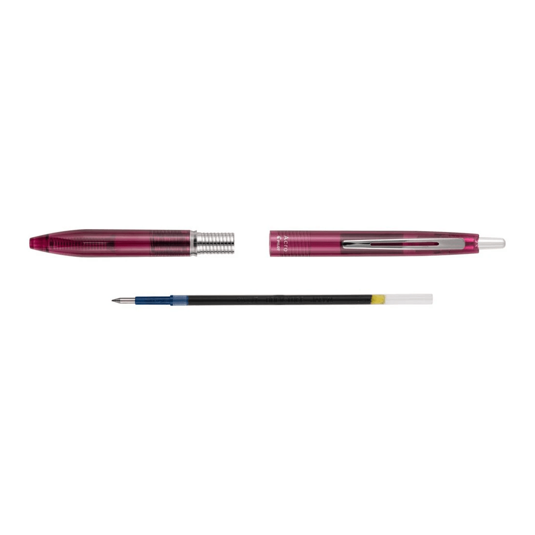 3 PILOT Acro 300 0.5mm Hybrid Ballpoint Pen Red Barrel, 3 of 6