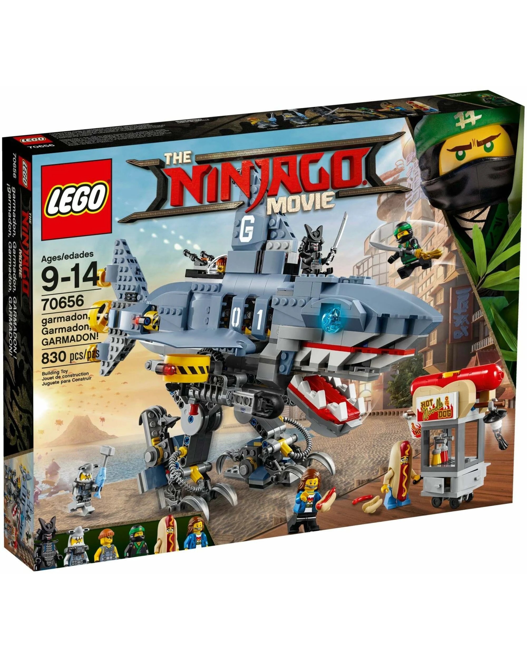 1 LEGO 70656 Garmadon Shark Mech Attack, 1 of 5