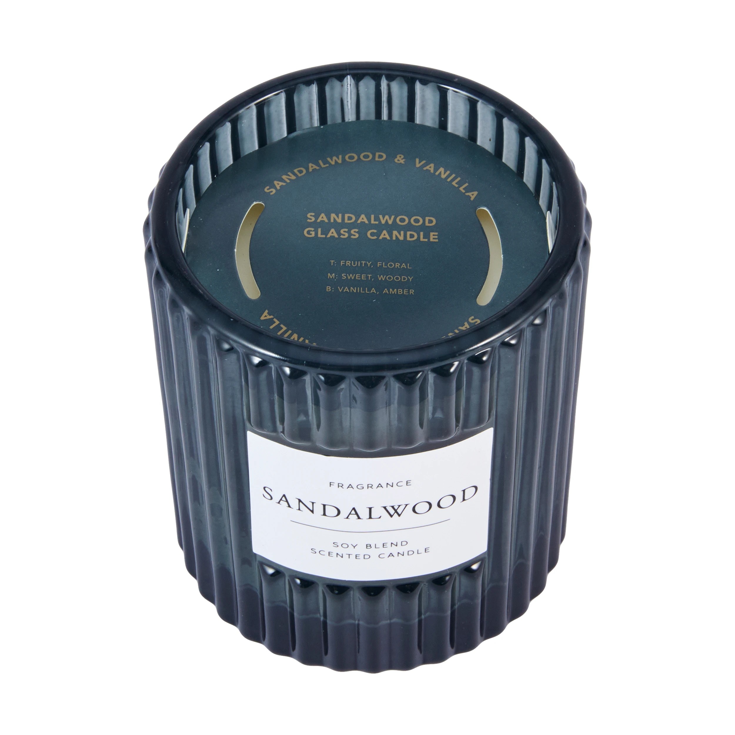 4 Sandalwood Glass Candle, 4 of 4