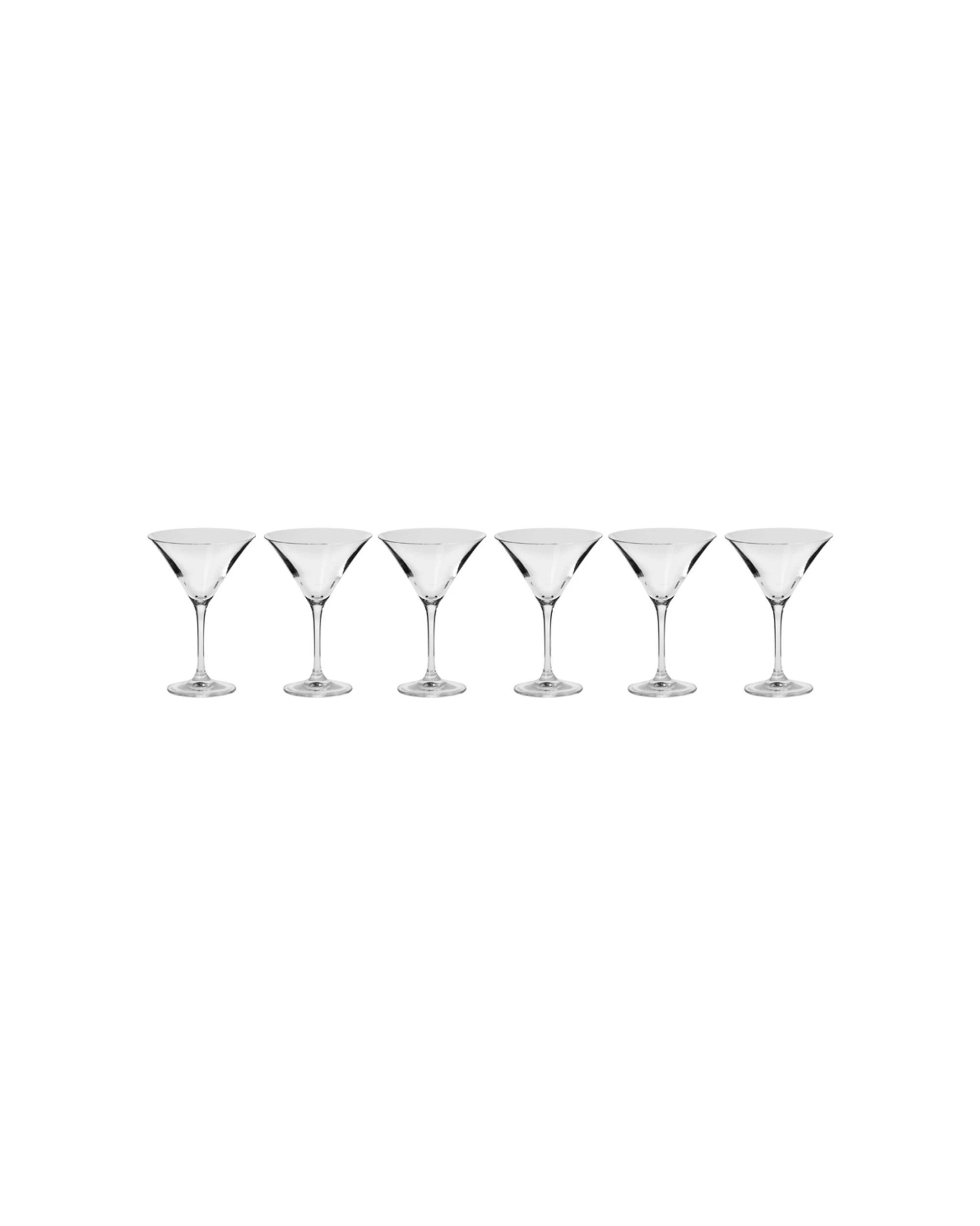 1 Krosno Avant-Garde 6-Piece Martini Glass Set 240ml - Plain, 1 of 3
