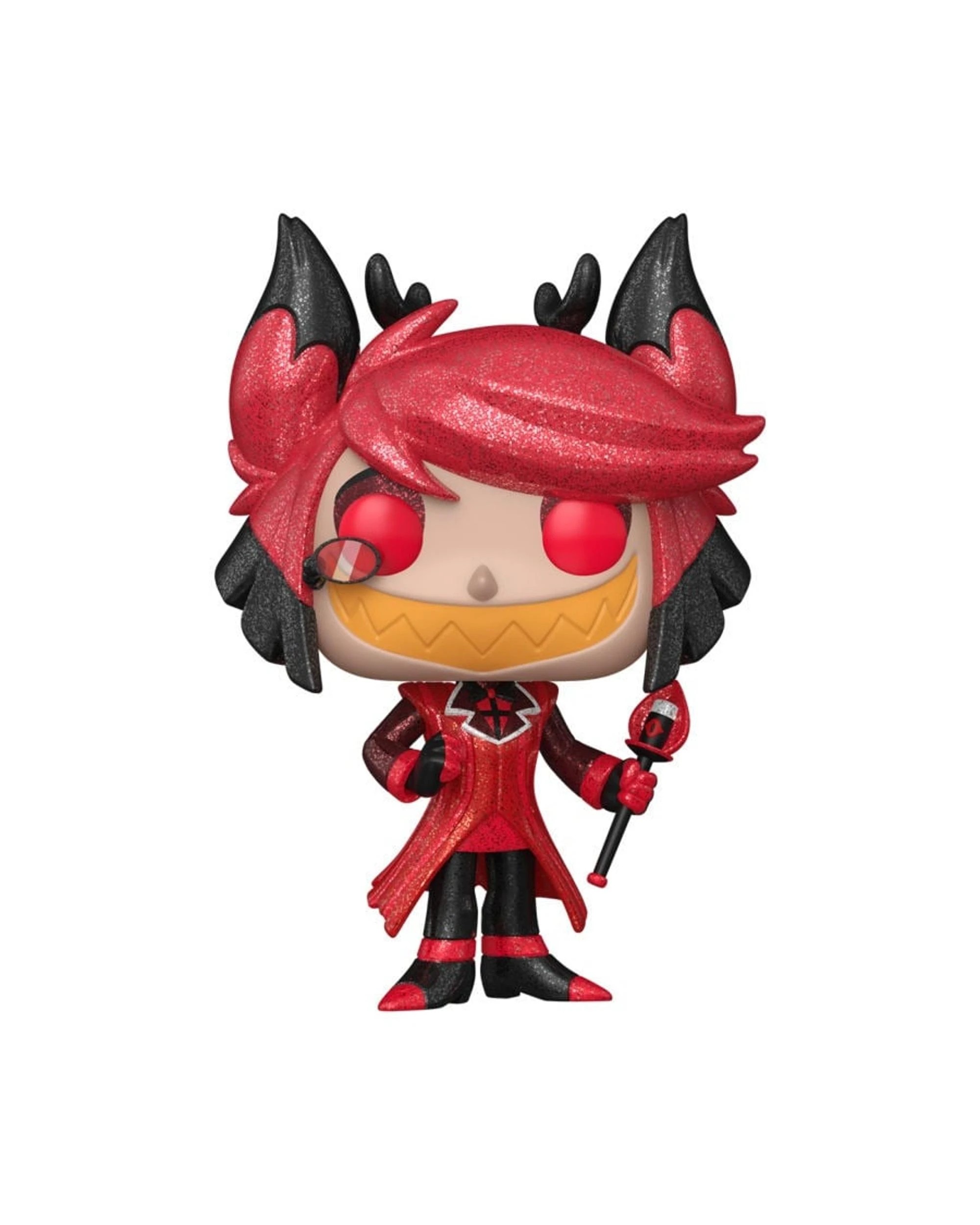 2 Hazbin Hotel Alastor Diamond Glitter Funko POP! Vinyl, 2 of 3
