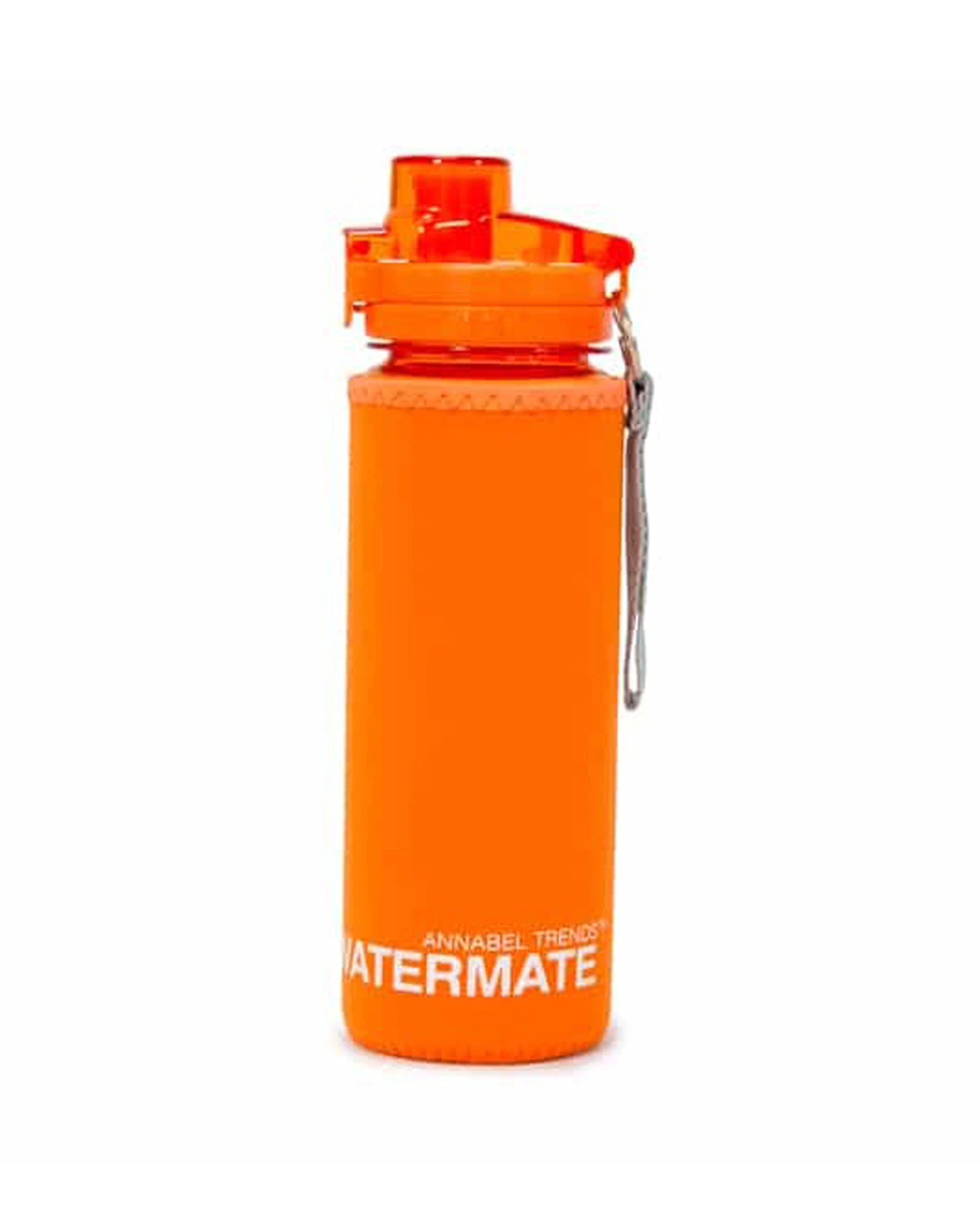 1 Annabel Trends Watermate Neoprene Drink Bottle Cover Fits 550ml Bottles - Orange, 1 of 1