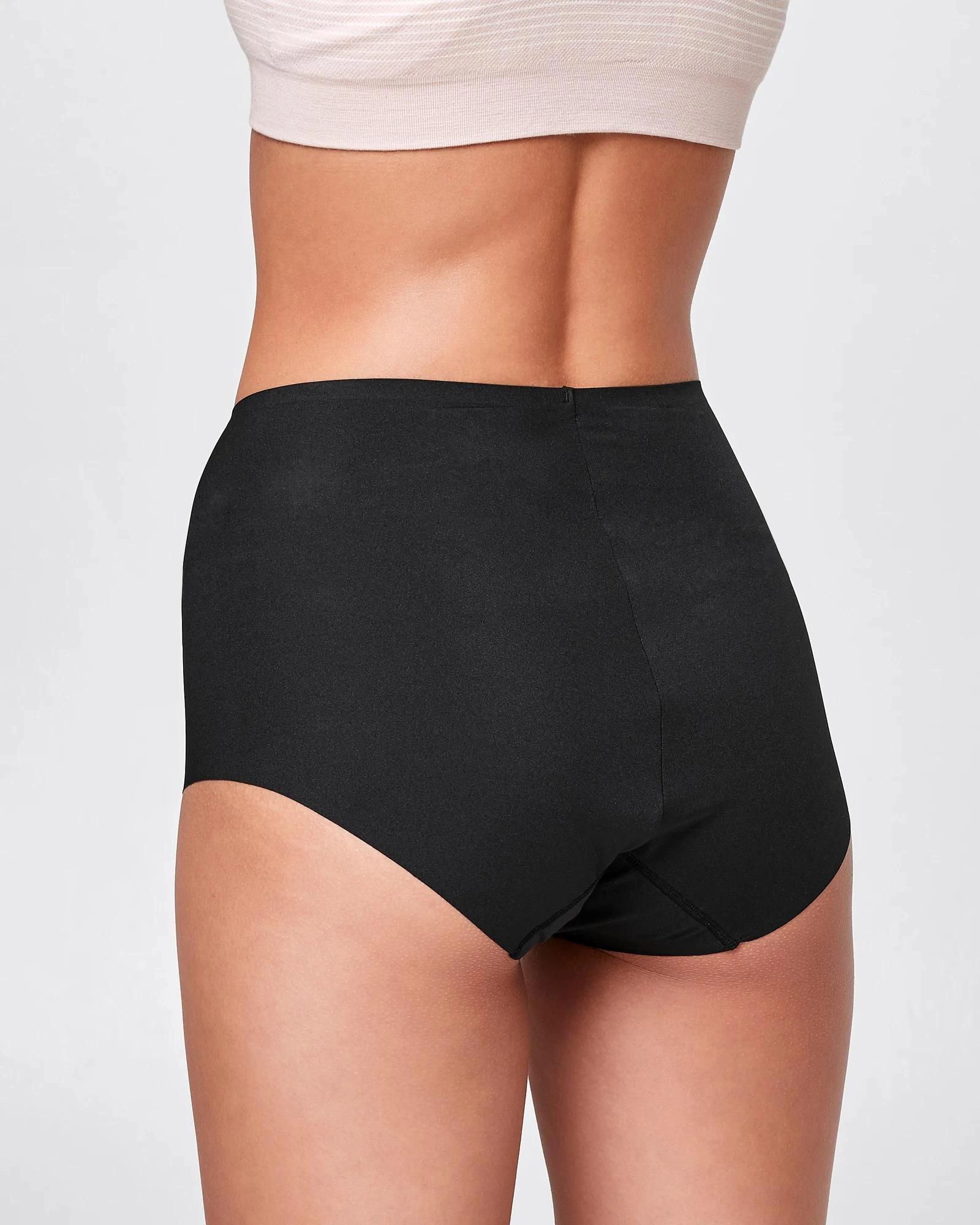 5 Target 2 Pack Bonded No Show Full Briefs BLACK, 5 of 9