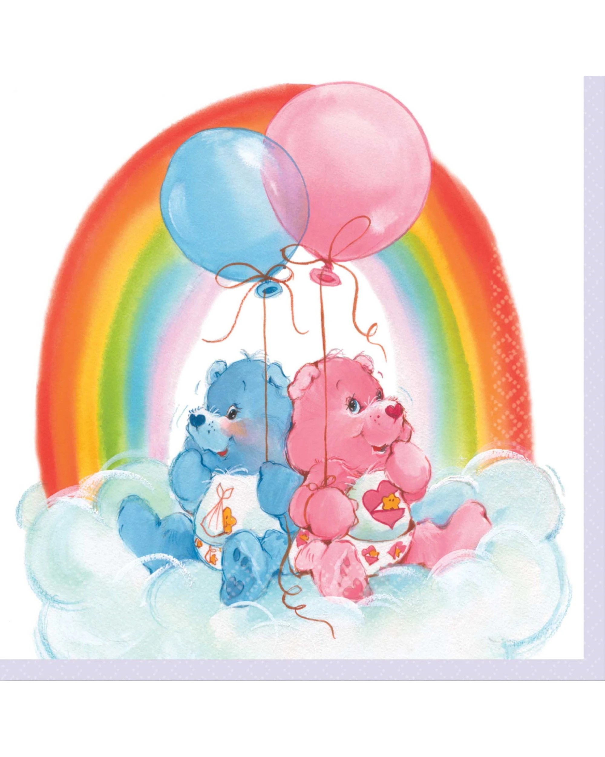 1 Amscan Inc. Amscan Care Bears Large Paper Napkins Serviettes Pack of 16Multi - Multi, 1 of 1