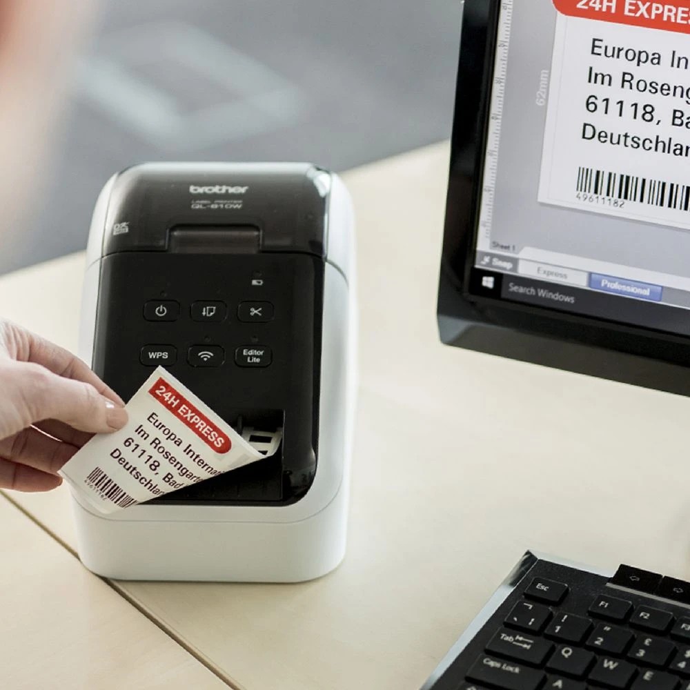 9 Brother Pro Wireless Label Printer QL-810W, 9 of 9