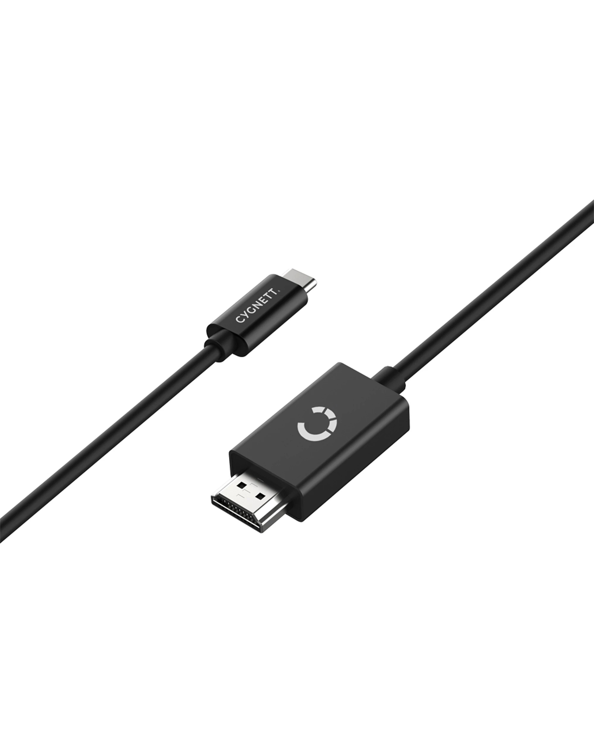 1 Cygnett Unite 4K 60Hz Resolution USB-C to HDMI Braided Cable 1.8m - Black, 1 of 2