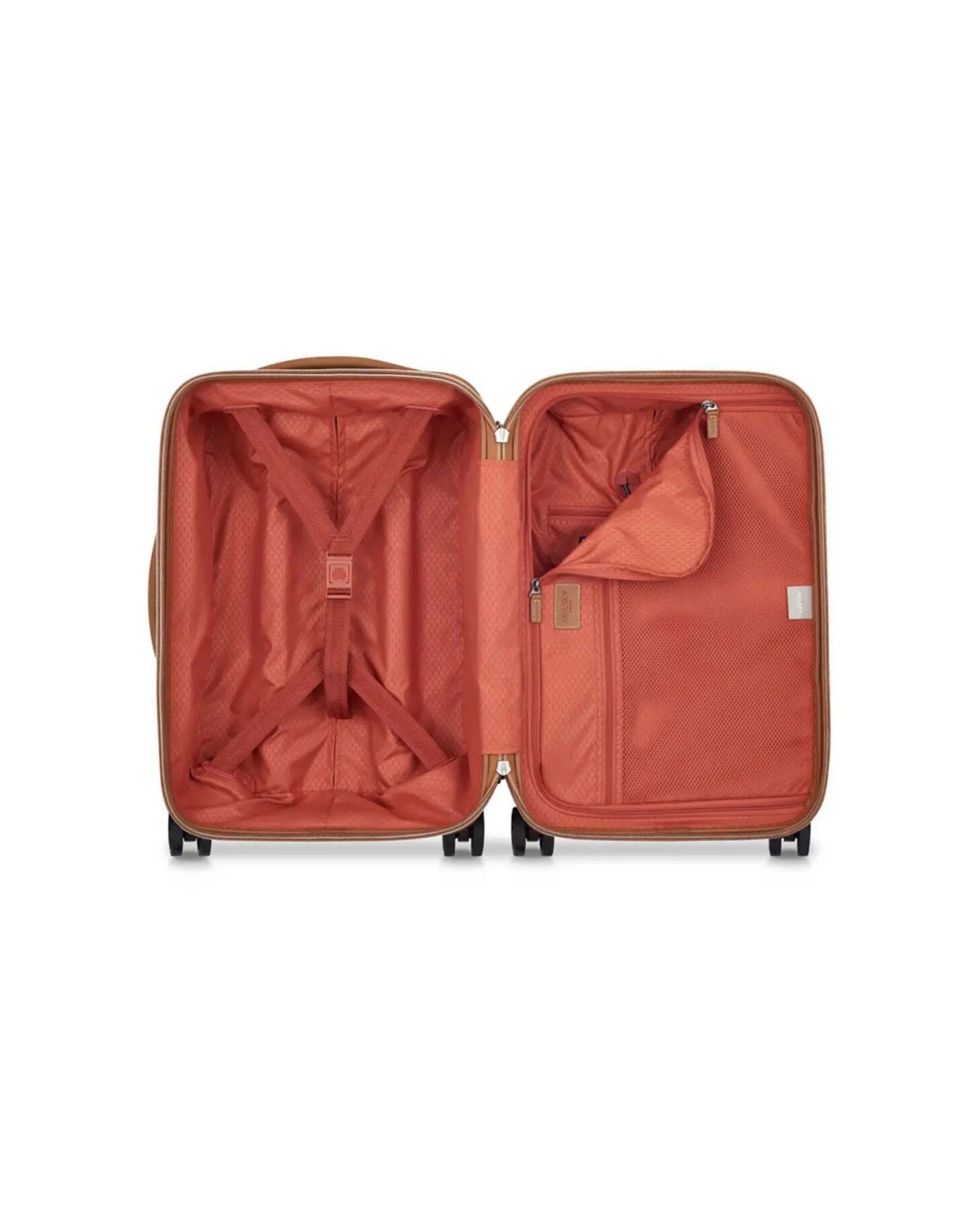2 Delsey Chatelet Air 2.0 55 cm 4-Wheel Cabin Suitcase TSA Lock USB Port - Brown, 2 of 6