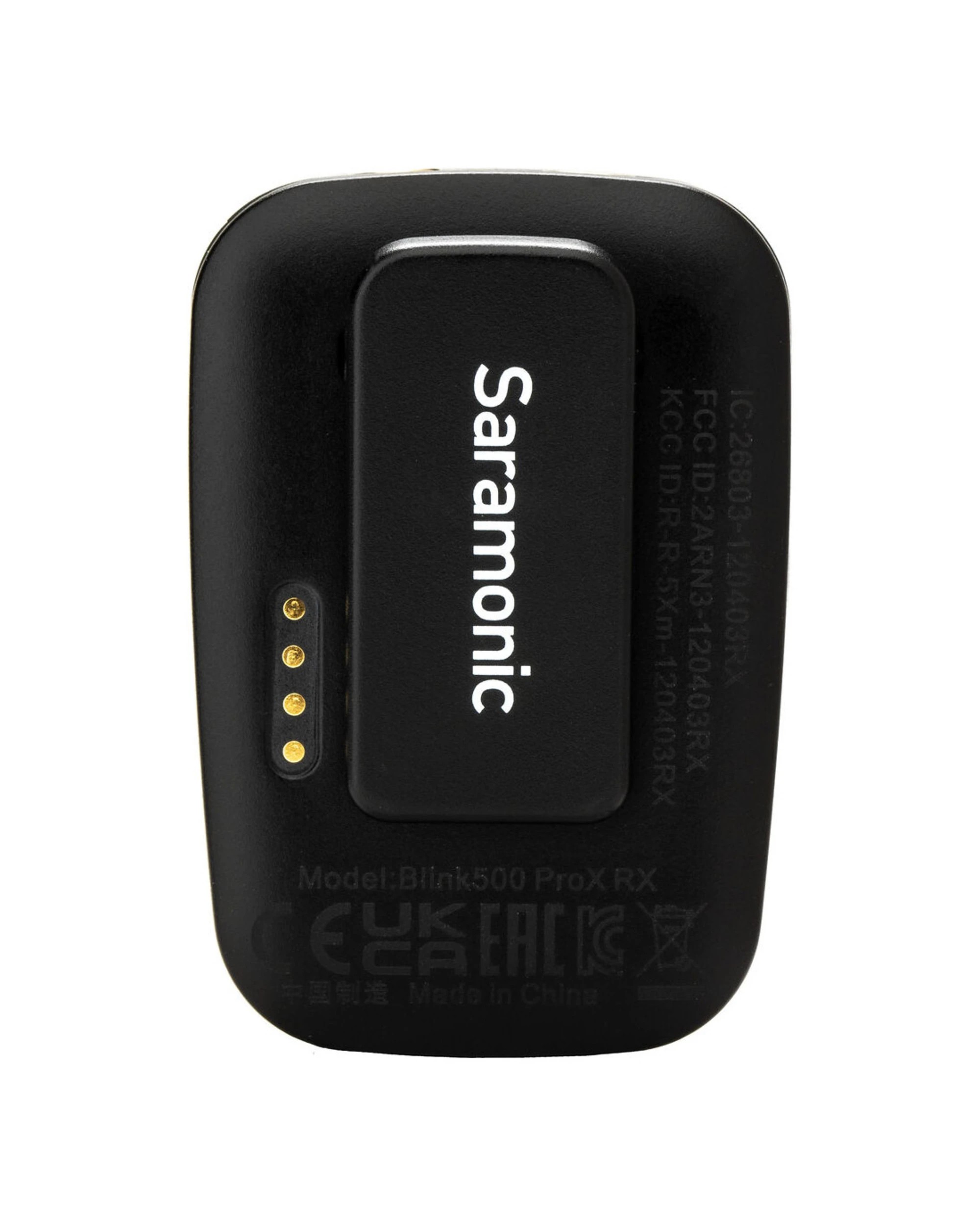 3 Saramonic Blink 500 ProX TX Transmitter with Built-In Mic and Lavalier Mic (2.4 GHz) - Black, 3 of 3