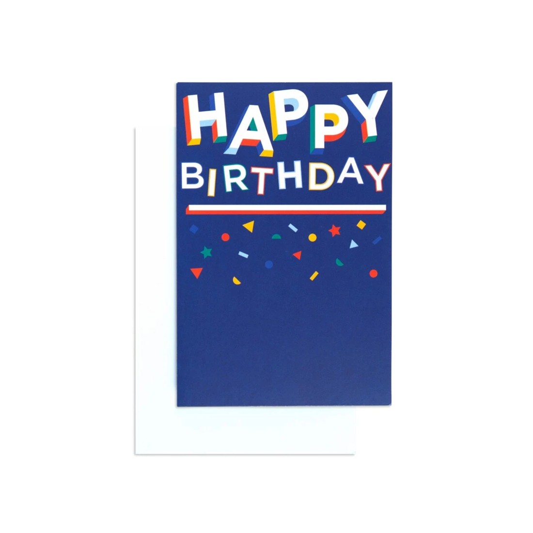 1 Creative Publishing by Hallmark Birthday Card - Colourful Shapes, 1 of 3