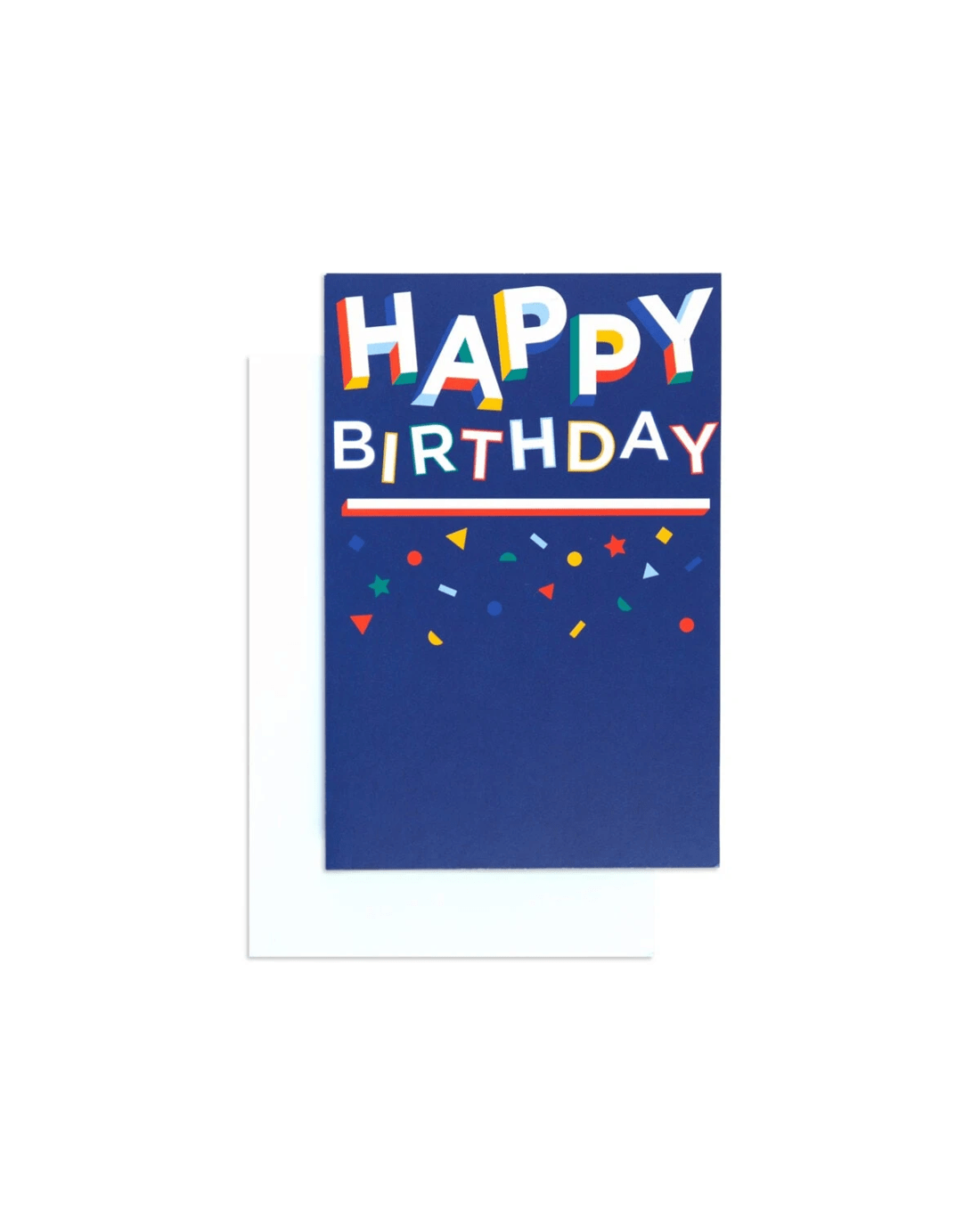 1 Creative Publishing by Hallmark Birthday Card - Colourful Shapes, 1 of 3
