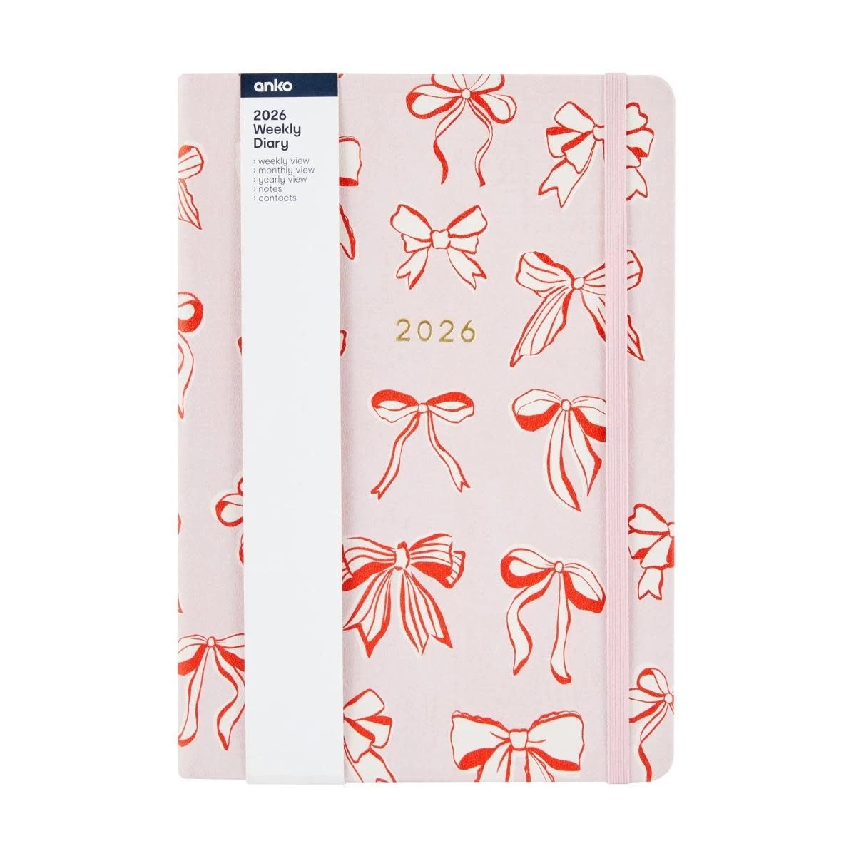 7 2026 A5 Weekly Diary - Bow, 7 of 8