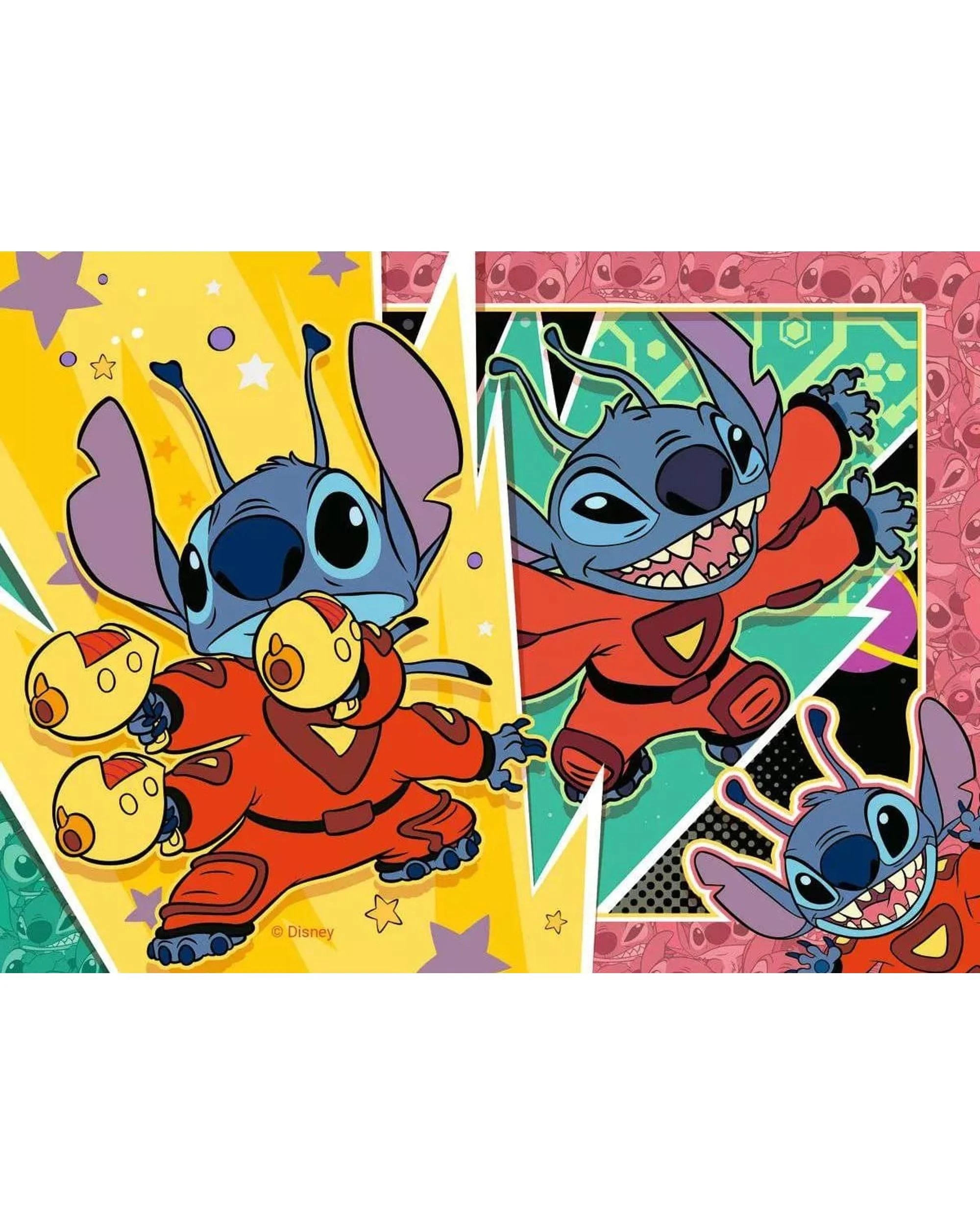 5 Ravensburger Disney Stitch 4 in a Box 12, 16, 20, and 24 Piece Jigsaw Puzzle, 5 of 5