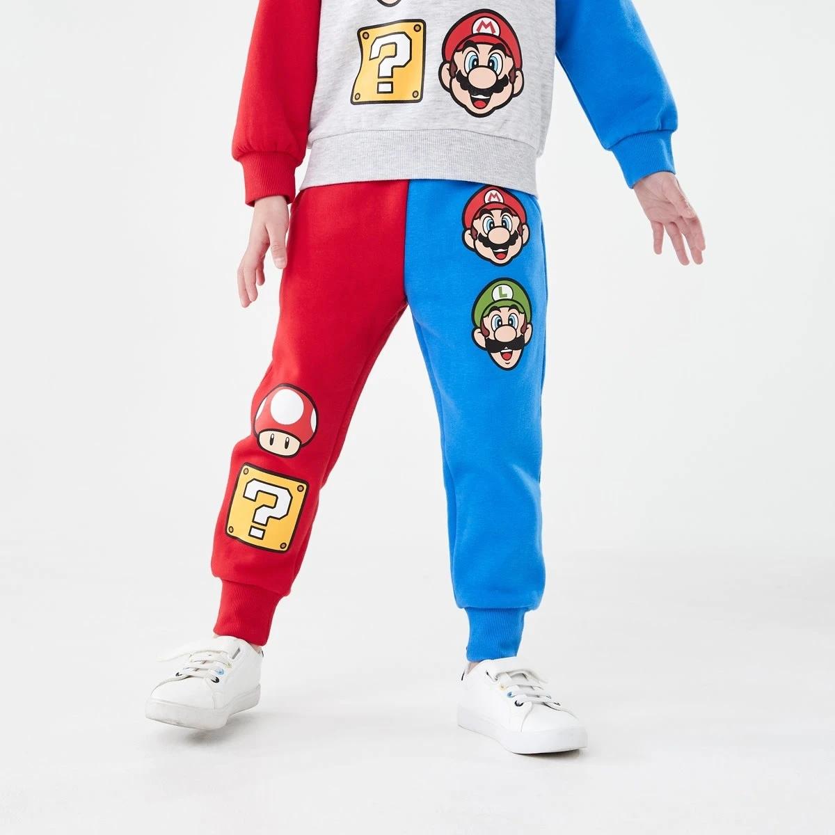 1 Super Mario License Printed Trackpants Mario, 1 of 10