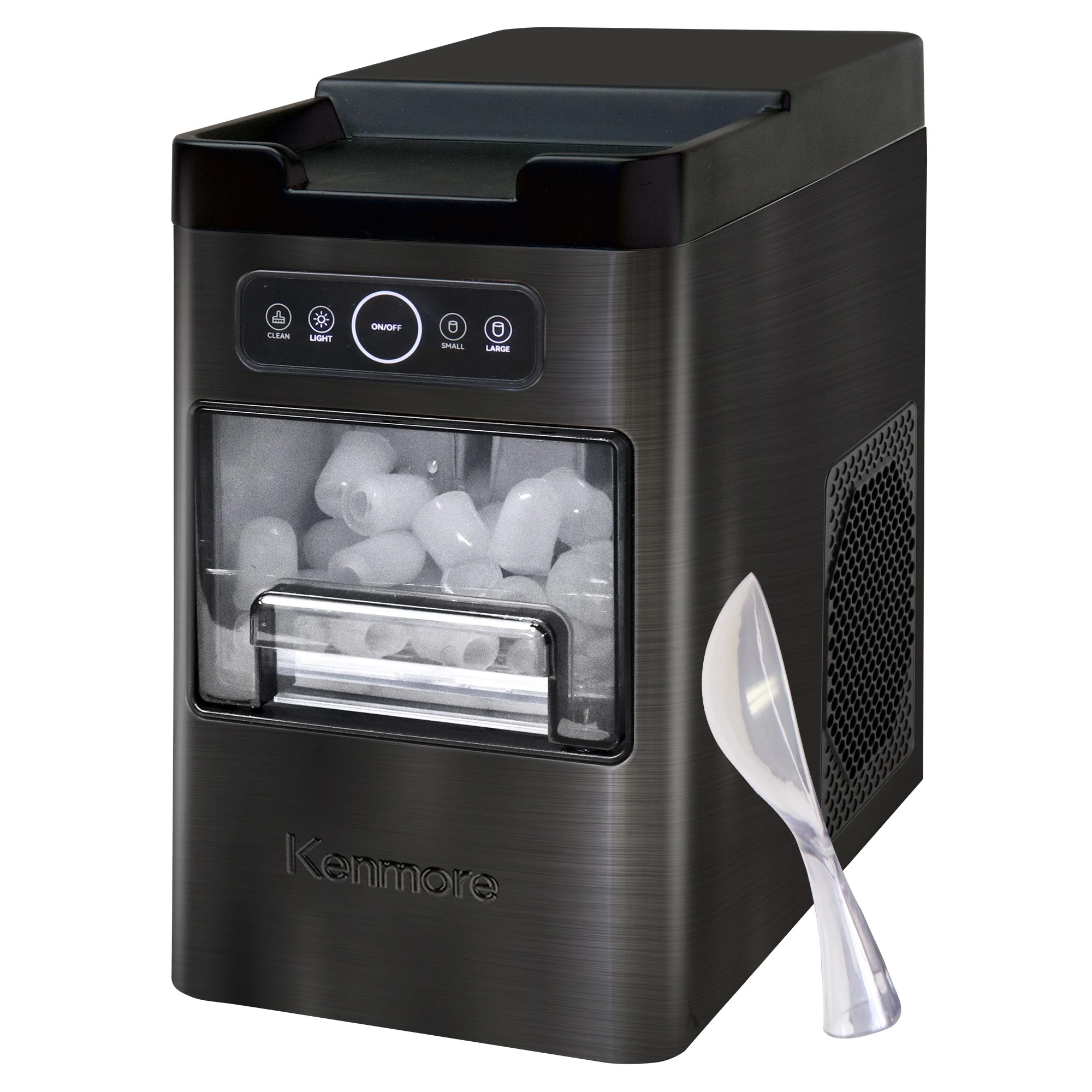 1 Kenmore Ice Maker – 11.7kg/24hr - Black, 1 of 8