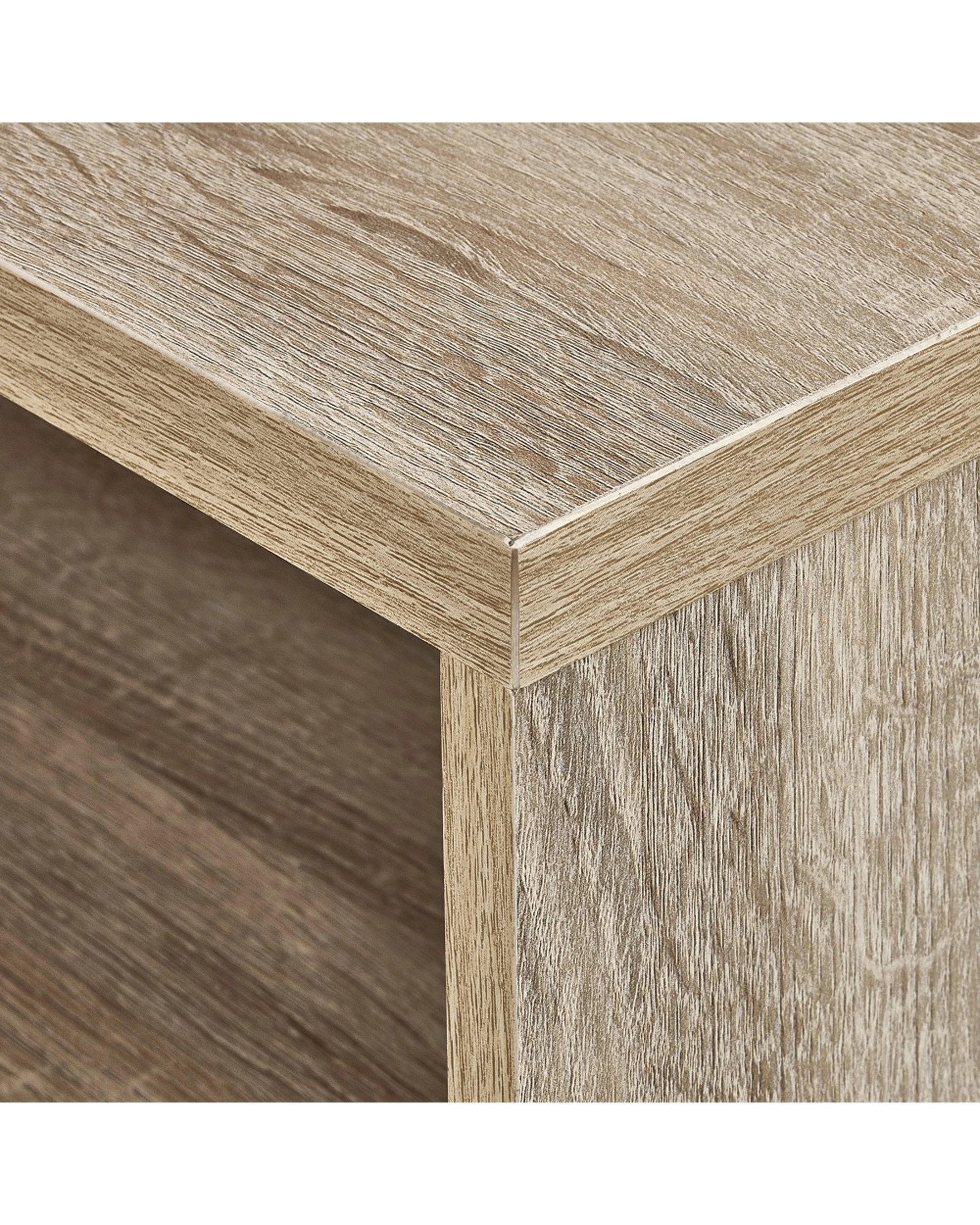 3 Alpine Bay Rico 2 Drawer 5 Compartment Executive Storage Desk Light Sonoma Oak - Beige, 3 of 3