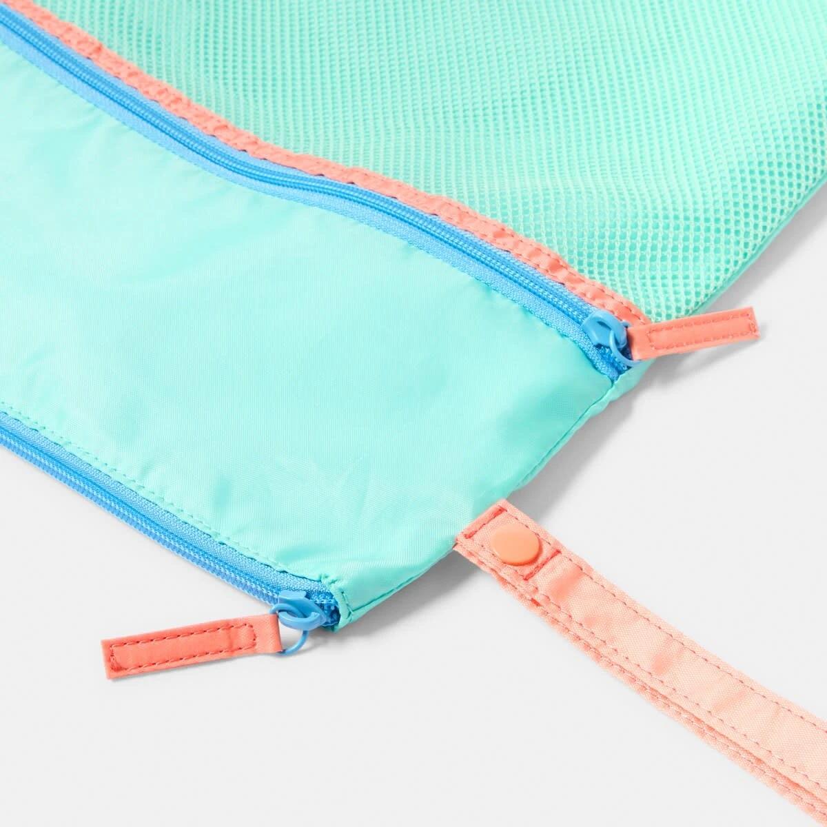 3 Swim Bag BLUE COLOUR BLOCK, 3 of 3