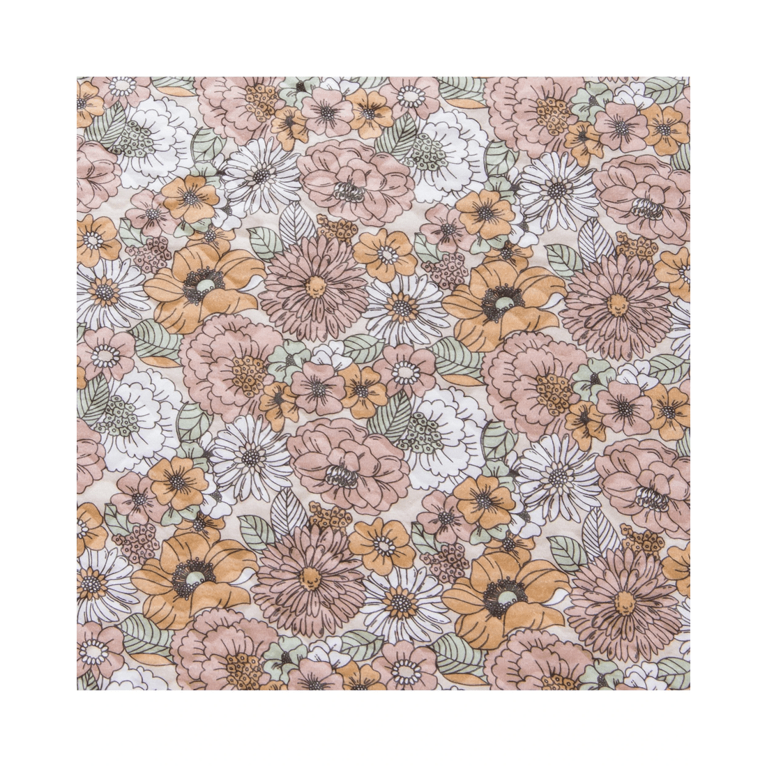 3 The Midnight Gang Blooms Bed Wetting Mat - King with wings - Multi, 3 of 4