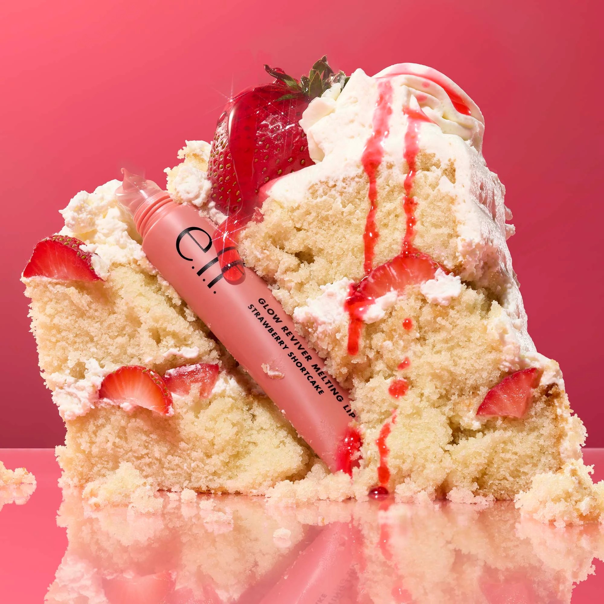3 e.l.f. Glow Reviver Melting Lip Balm - Strawberry Shortcake, 3 of 3