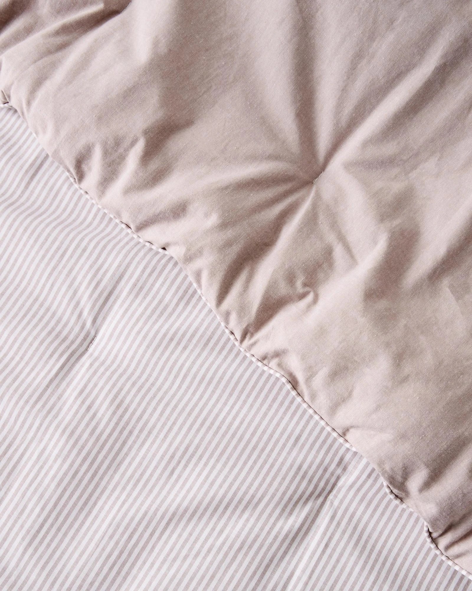 3 Target Hampton Stripe Comforter Set - Queen Bed - Natural, 3 of 3