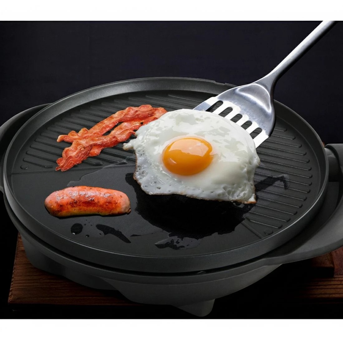 5 Grillz BBQ Grill Electric Smoker Barbecue - Black, 5 of 7