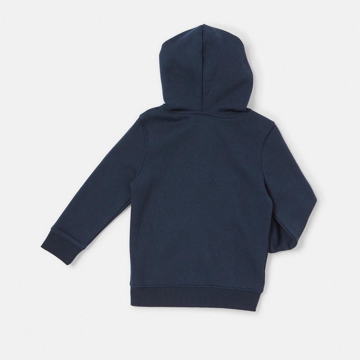 10 Plain Zip Through Hoodie Harb Navy, 10 of 10