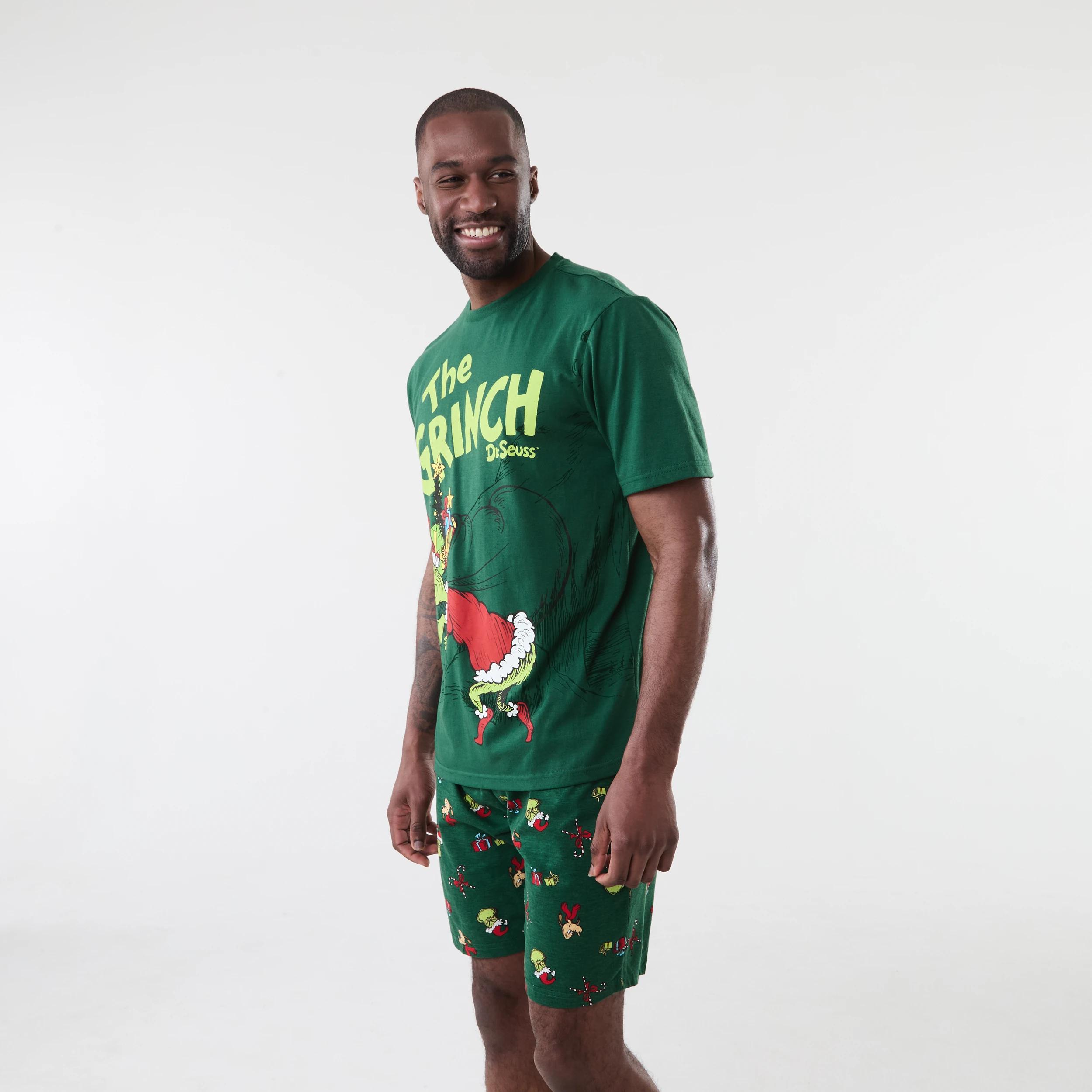 2 Christmas The Grinch License Knit Family Pyjama Set THE GRINCH, 2 of 9
