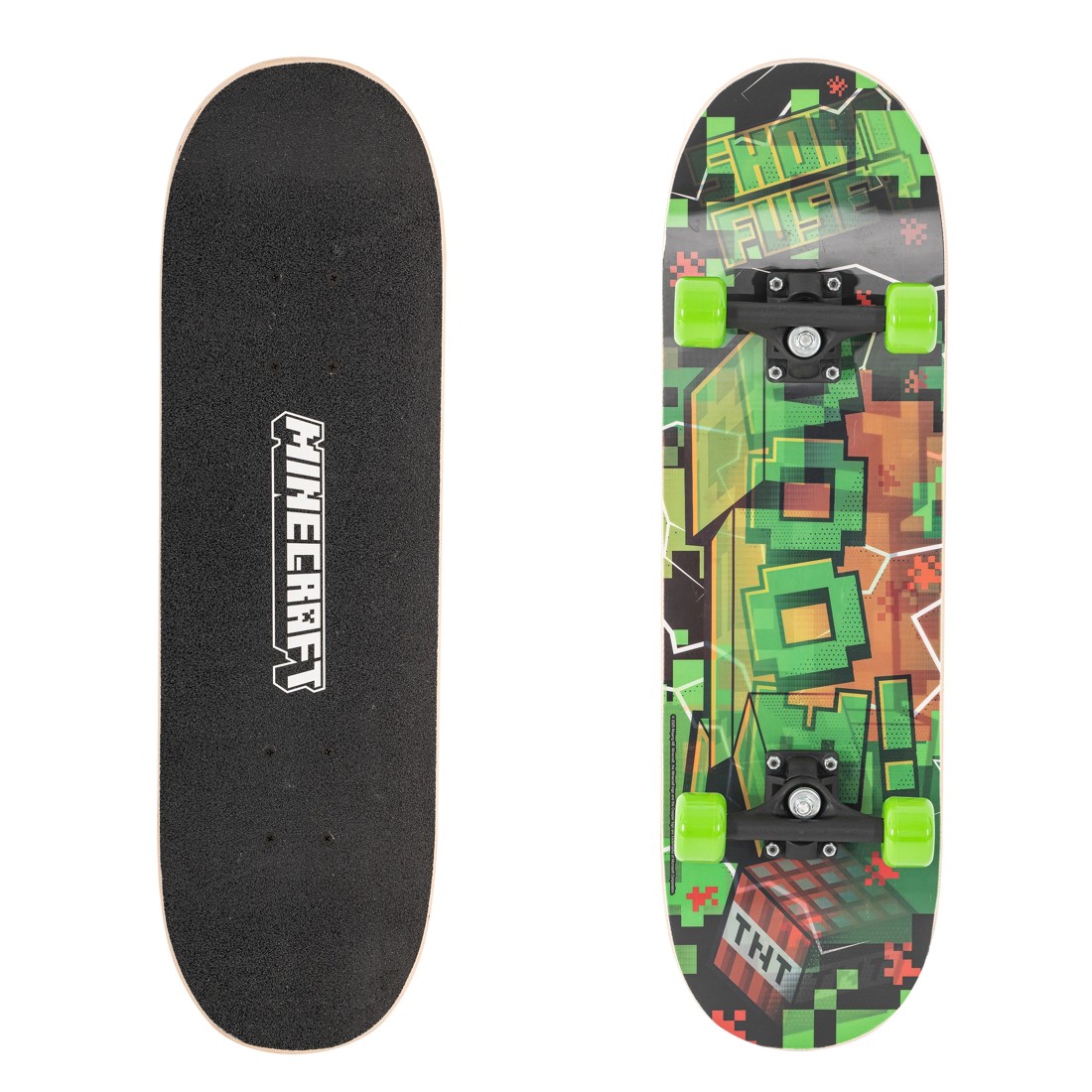 1 28in. Minecraft Lenticular Skateboard, 1 of 6