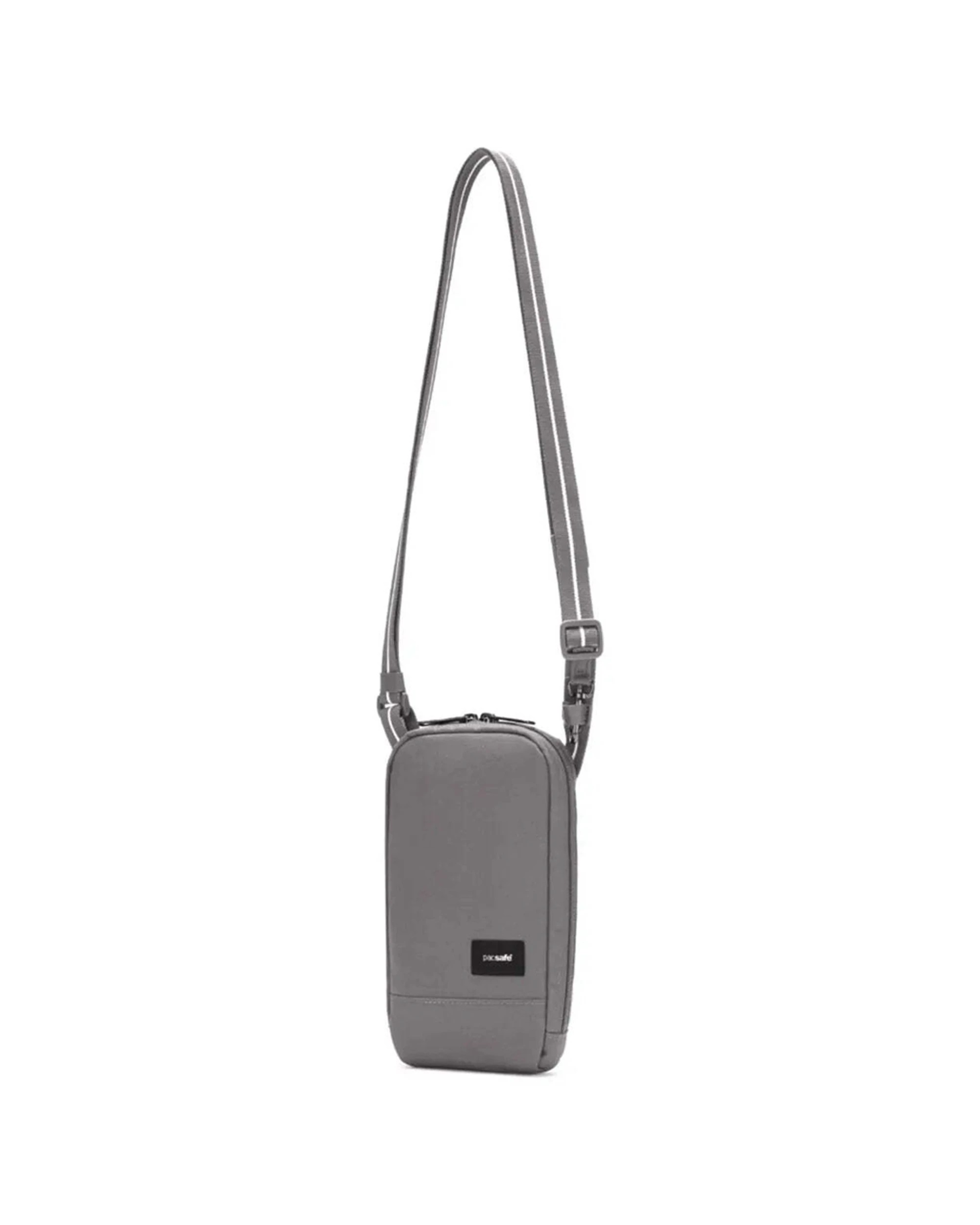 5 Pacsafe RFIDsafe Tech Crossbody RFID Blocking Anti-Theft Compact Water Stone - Grey, 5 of 8