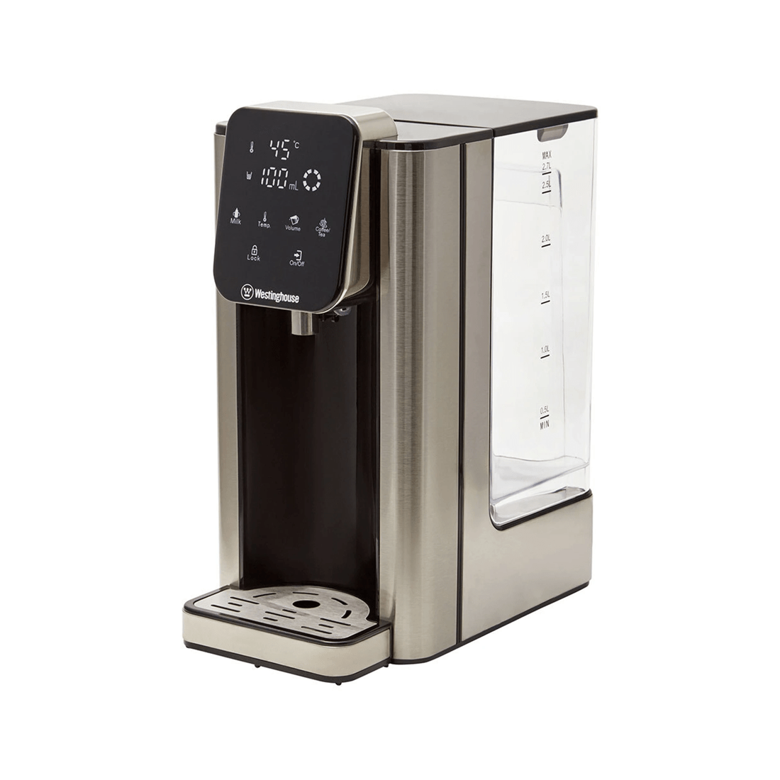 1 Westinghouse 2.7l Digital Instant Hot Water Dispenser/urn/boiler Stainless Steel
 - Silver, 1 of 8