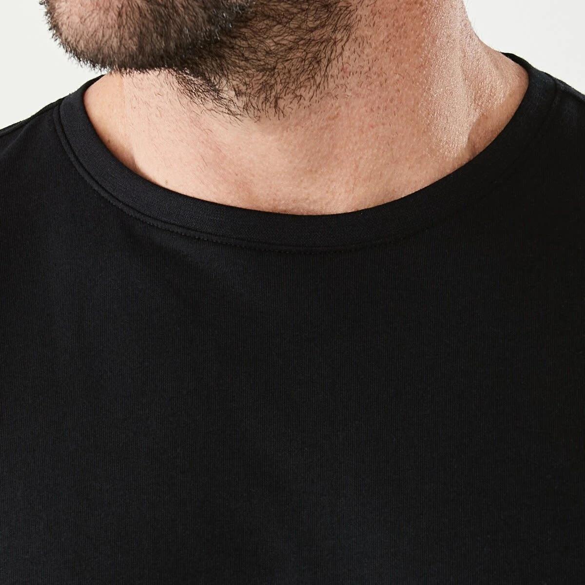 5 Plain Crew Neck T-shirt BLACK, 5 of 7