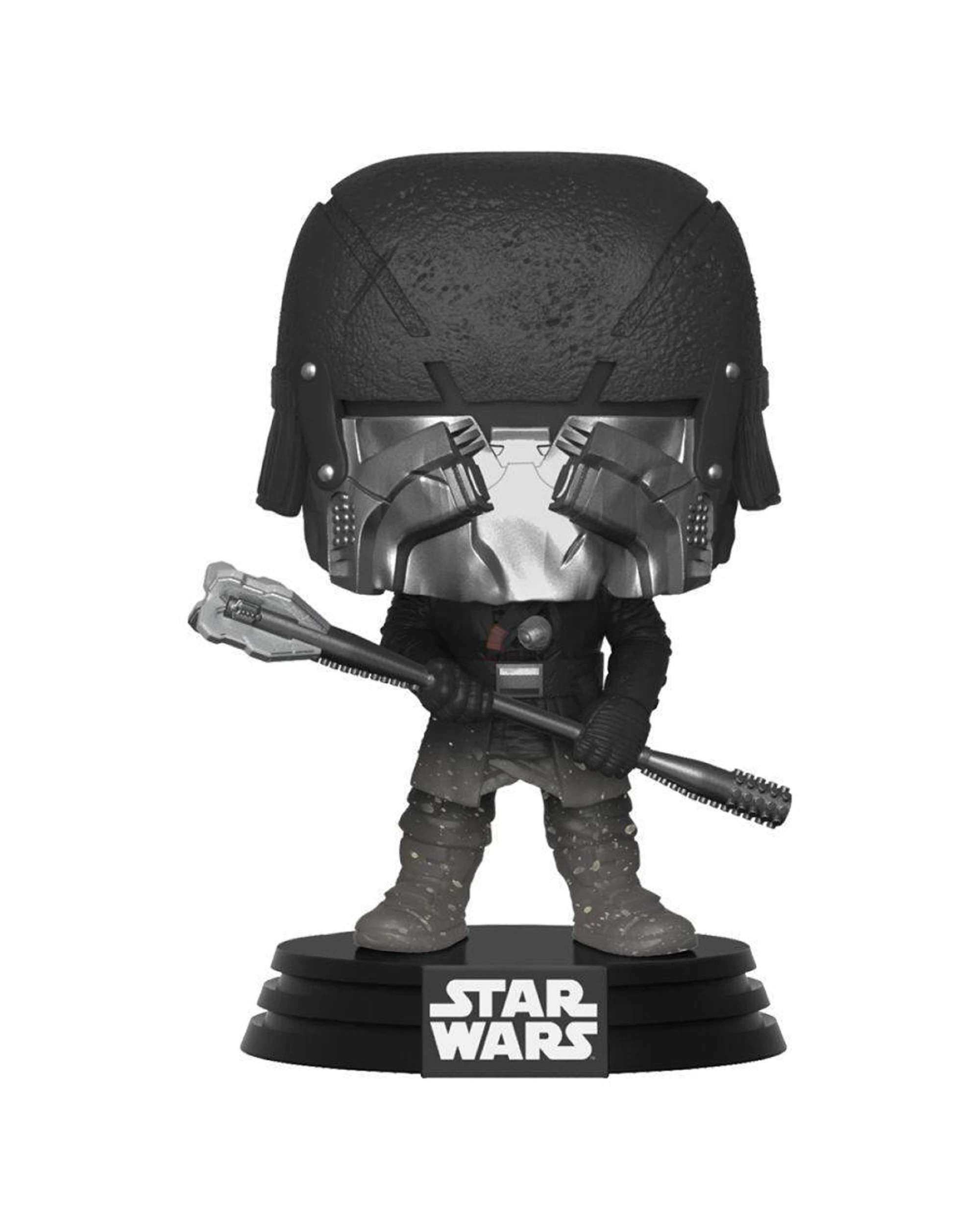 1 Pop Vinyl Figurine Star Wars Knight Of Ren War Club 10cm Collectible Episode IX - Black, 1 of 3