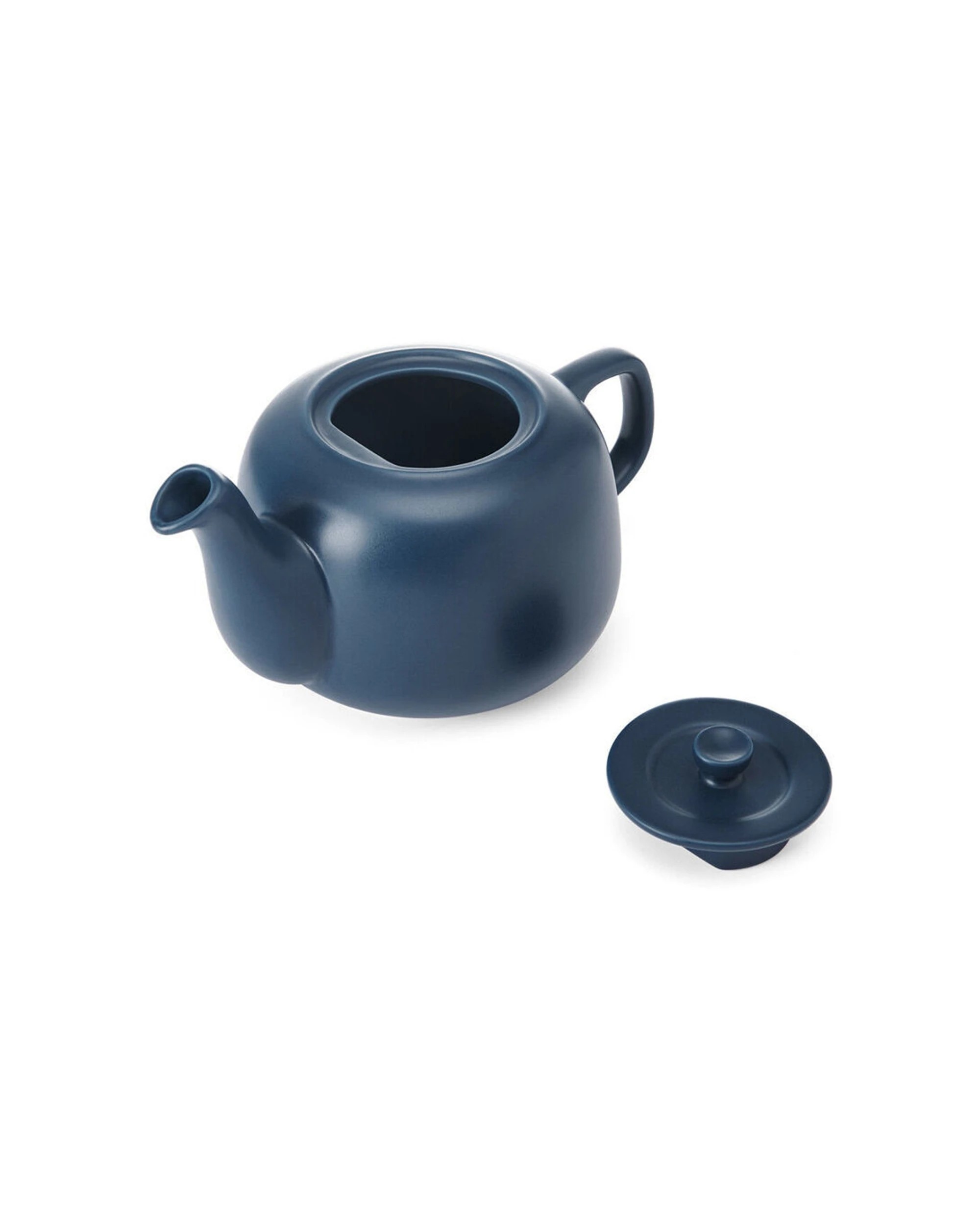 3 La Cafetiere 2PK Stoneware Classic Teapot Kettle 1.2L - Blue, 3 of 7