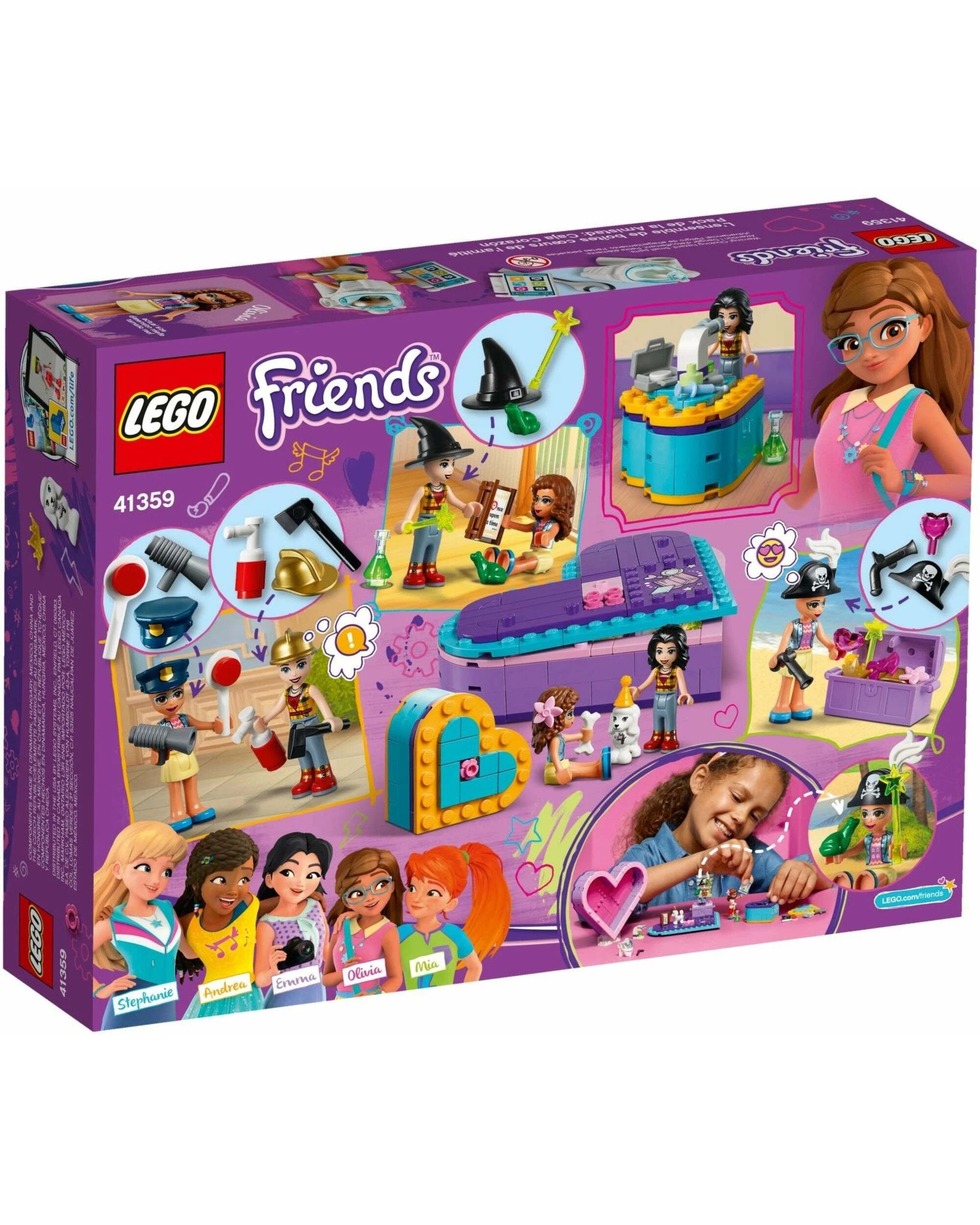 4 LEGO 41359 Friends Friendship Heart Box, 4 of 5