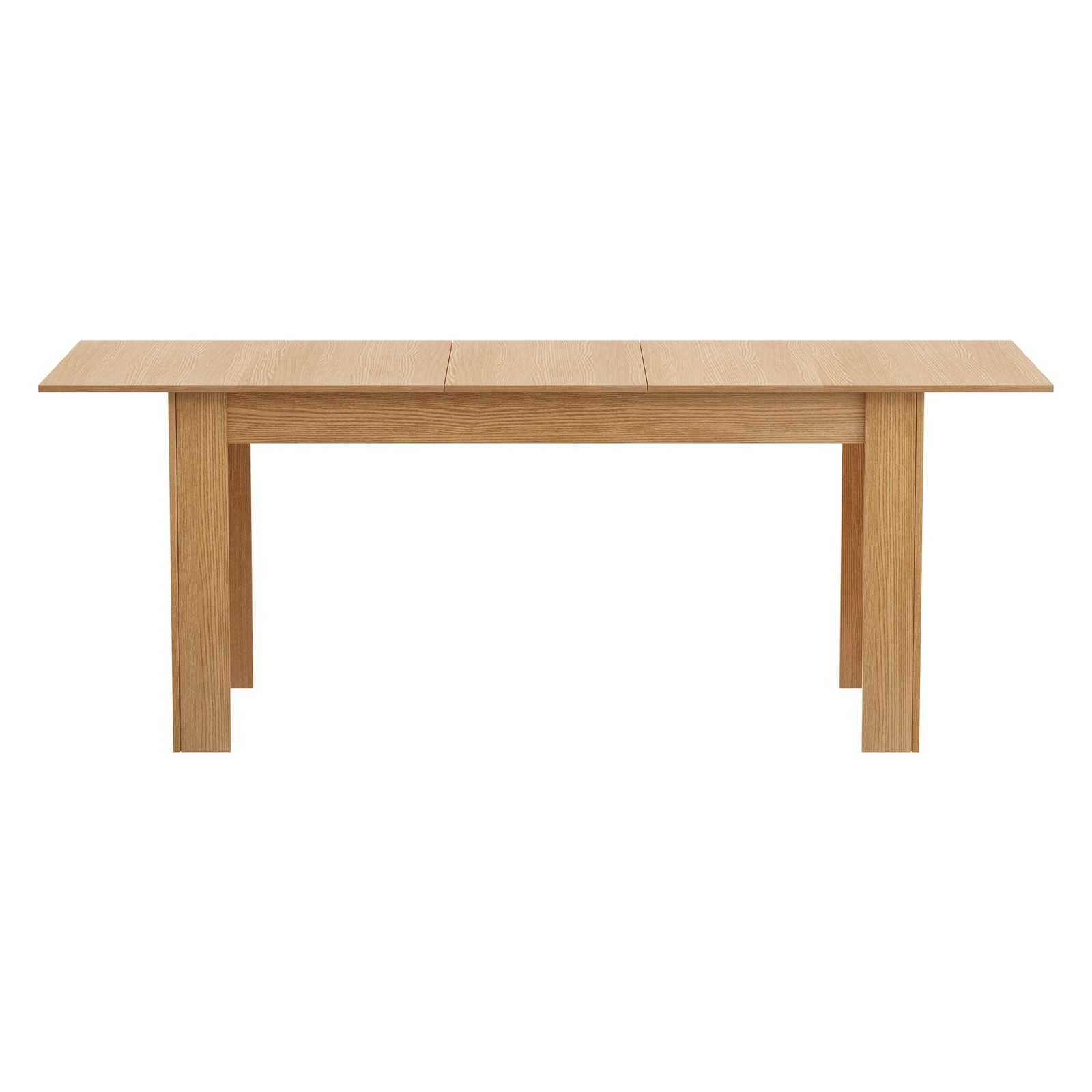 5 Oikiture 200cm Extendable Dining Table Kitchen Restaurant Cafe Table
 - Natural, 5 of 8