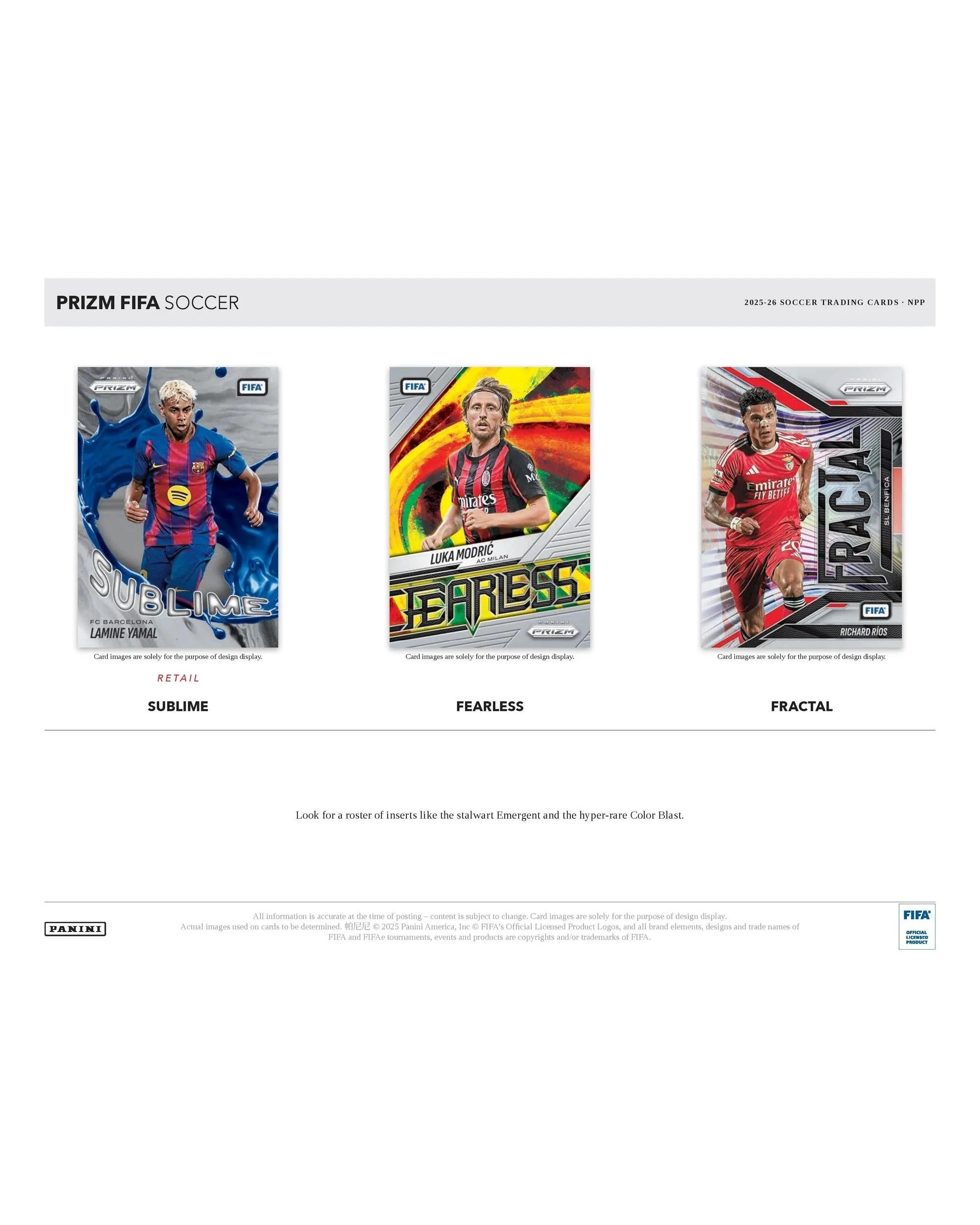 4 Panini 2025/2026 Prizm FIFA Soccer Blaster Box, 4 of 6