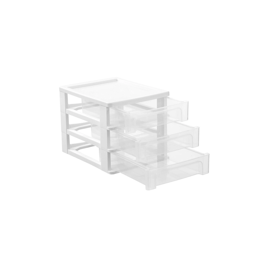 7 Boxsweden 2PK Boxsweden A4 Desktop 3-Drawer Unit Desktop Storage Organiser
 - multi, 7 of 9