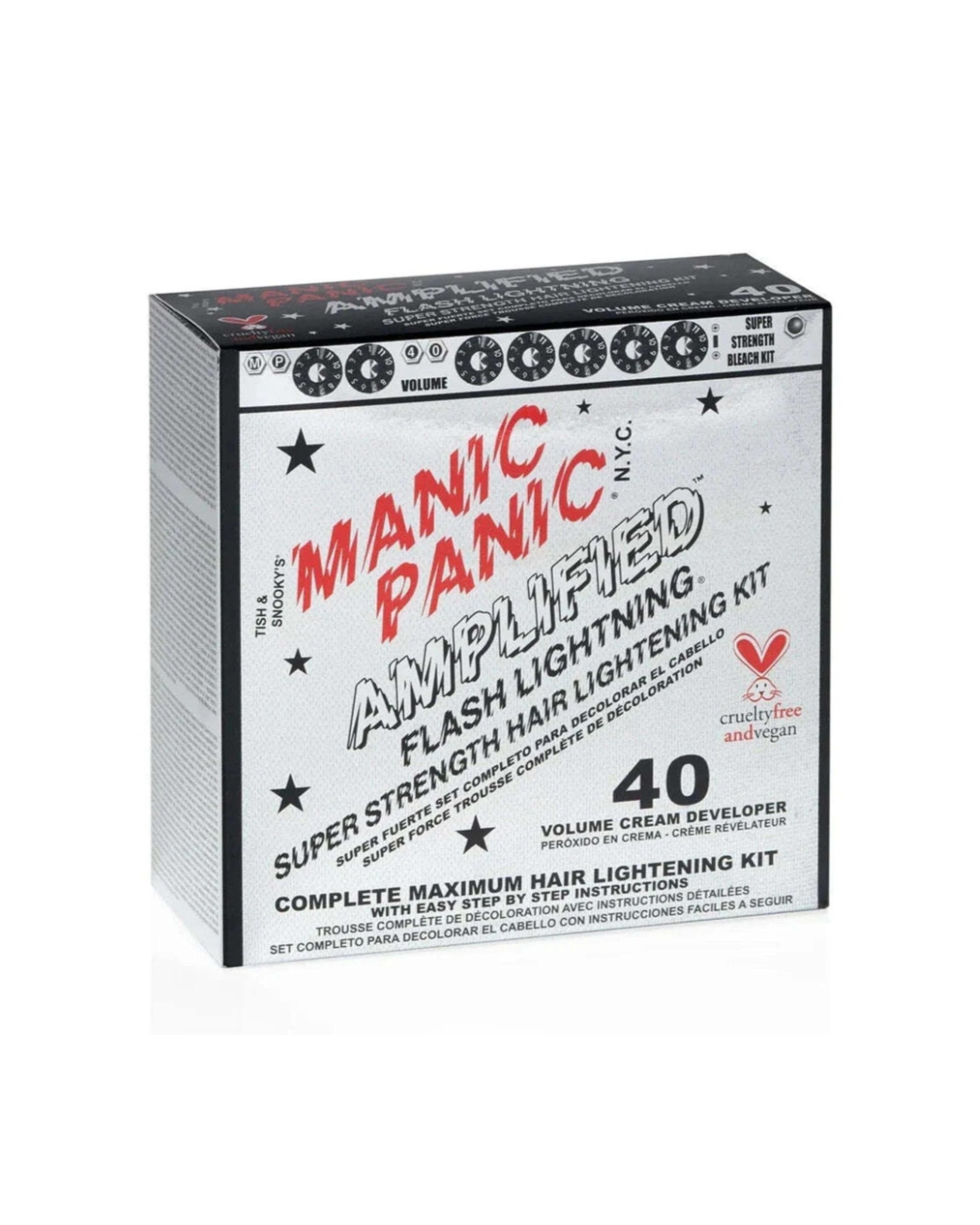 1 Manic Panic Amplified Hair Bleach Flash Lightning Kit 40 Volume Developer - Multi, 1 of 1