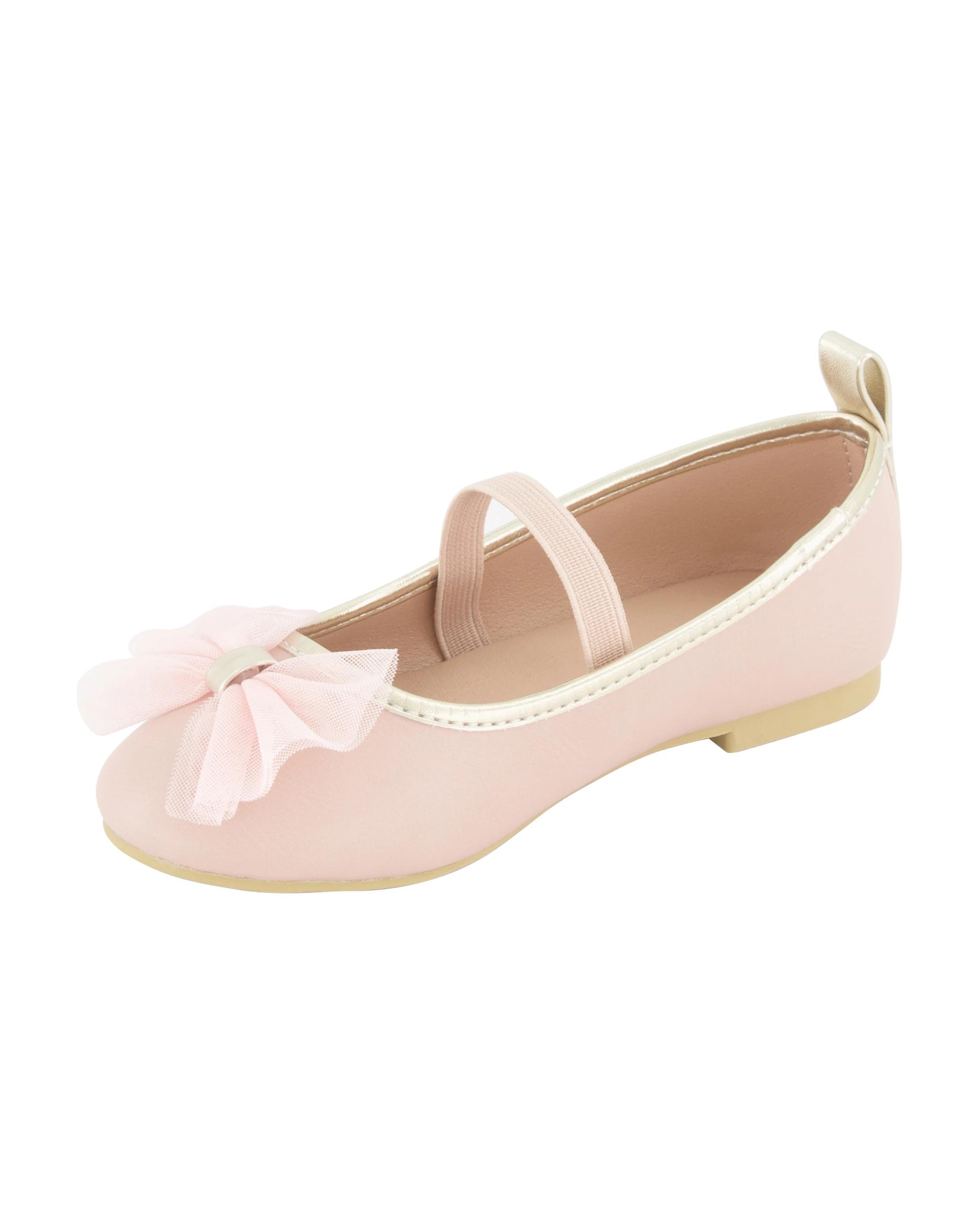 3 Junior Flats Silver Pink, 3 of 5