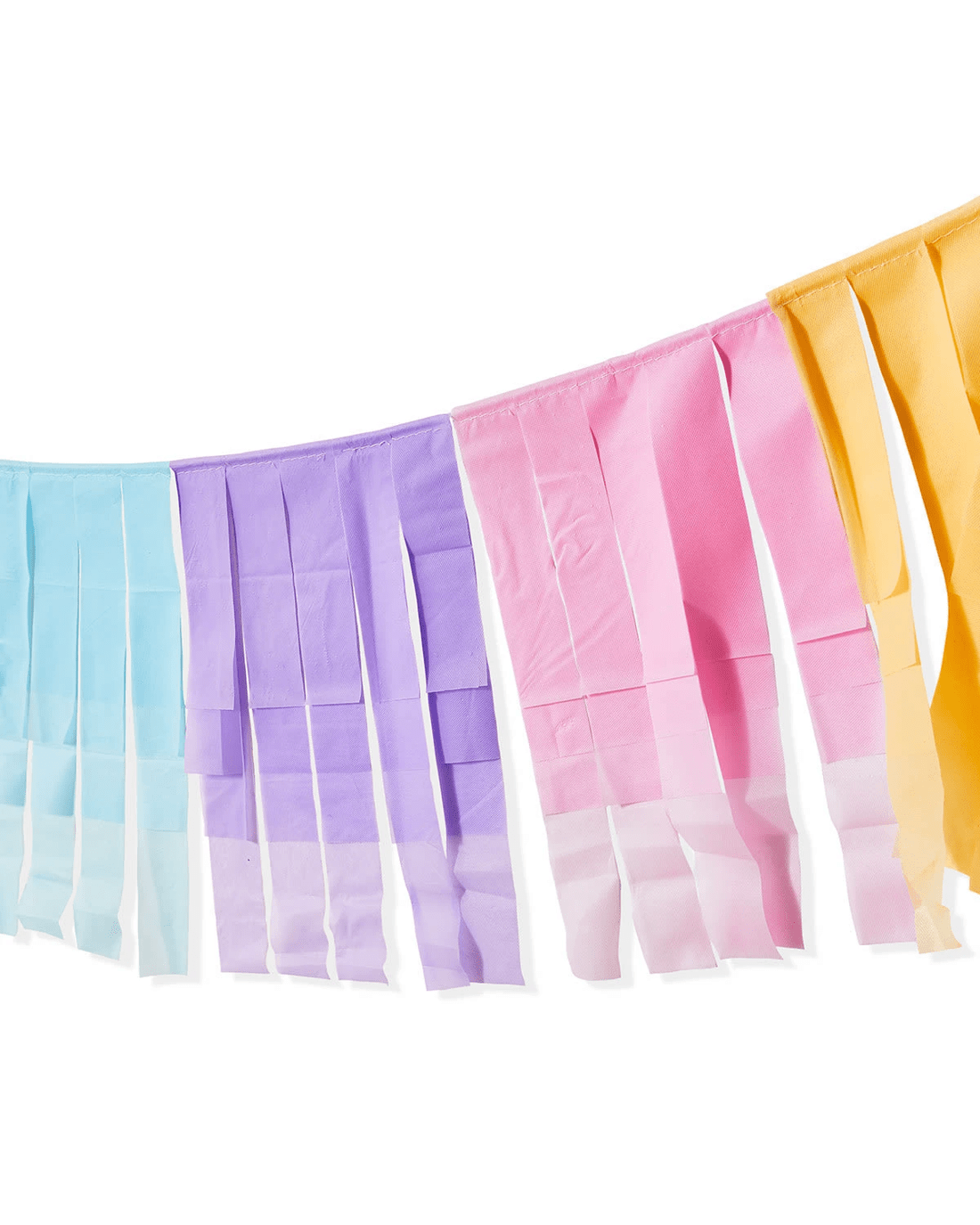4 Pastel Streamer Garland, 4 of 5