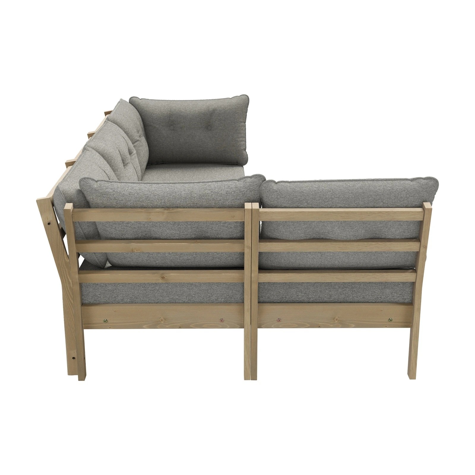 8 Livsip 4 Seater Outdoor Sofa Set Lounge Setting - Beige, 8 of 8