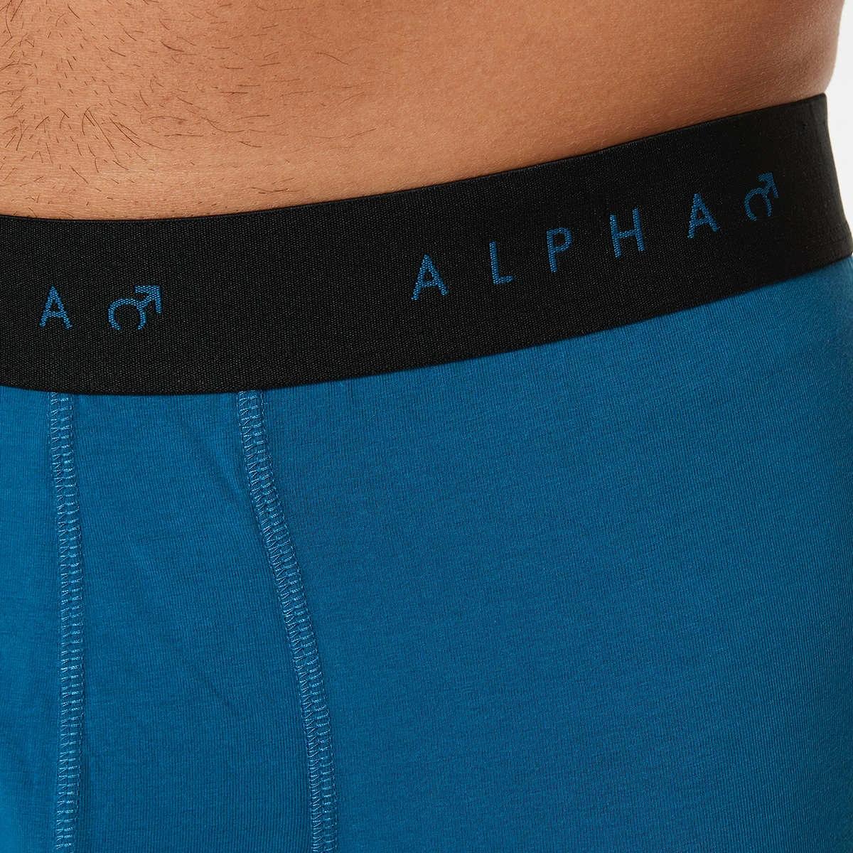 7 3 Pack Fly Front Plain Trunks Blues, 7 of 8