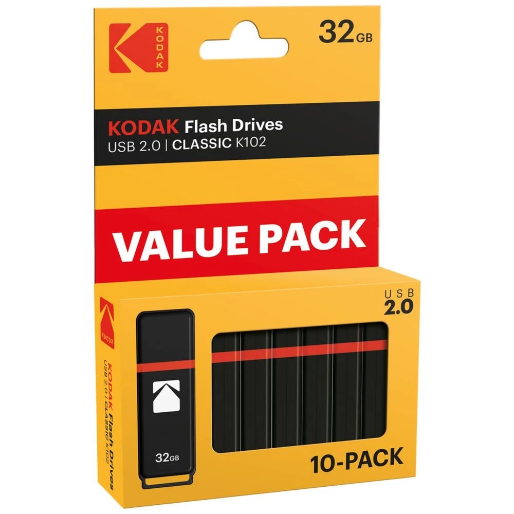 1 Kodak 32GB K100 USB 2.0 Drive 10 Pack, 1 of 3
