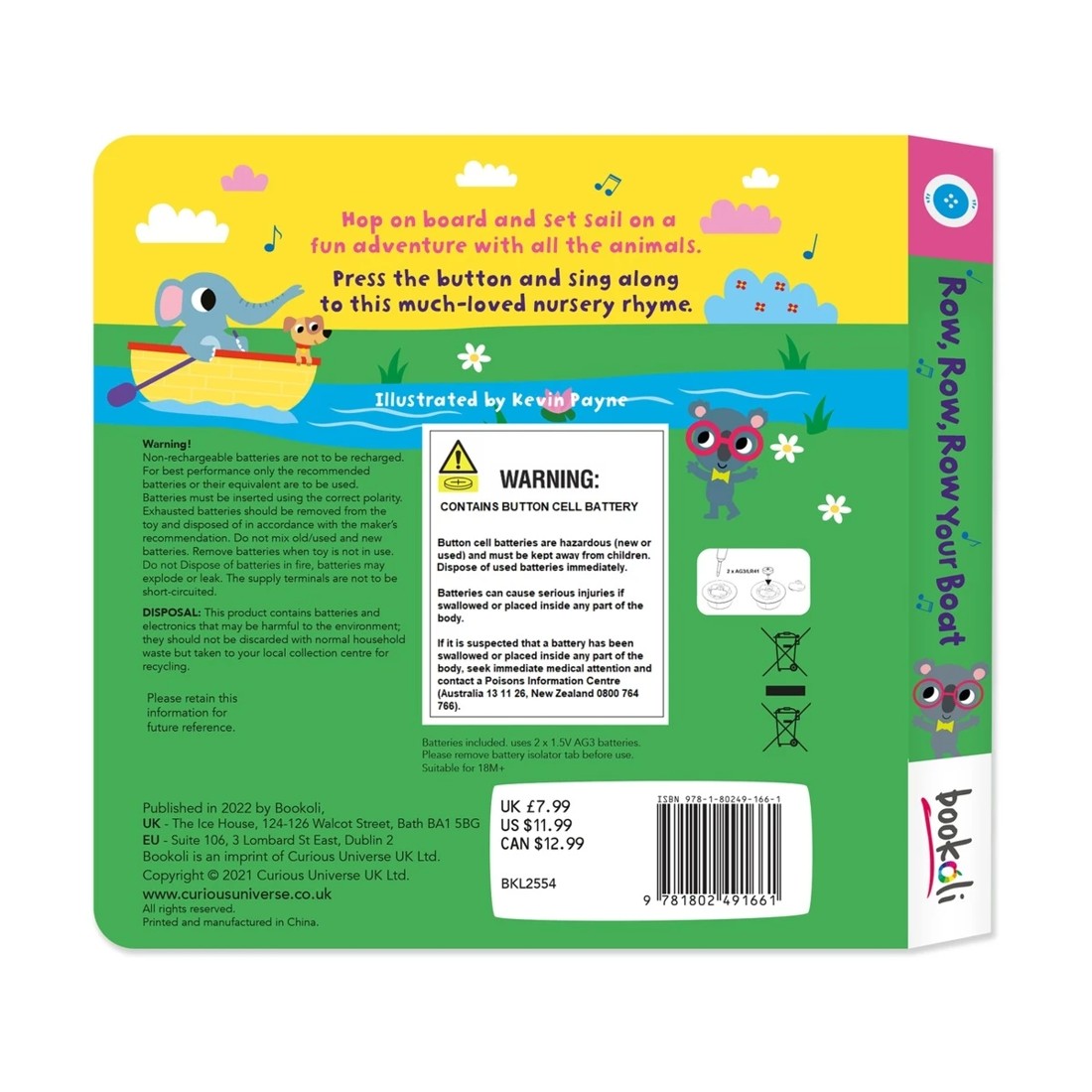 5 Row, Row, Row Your Boat - Sound Book, 5 of 6