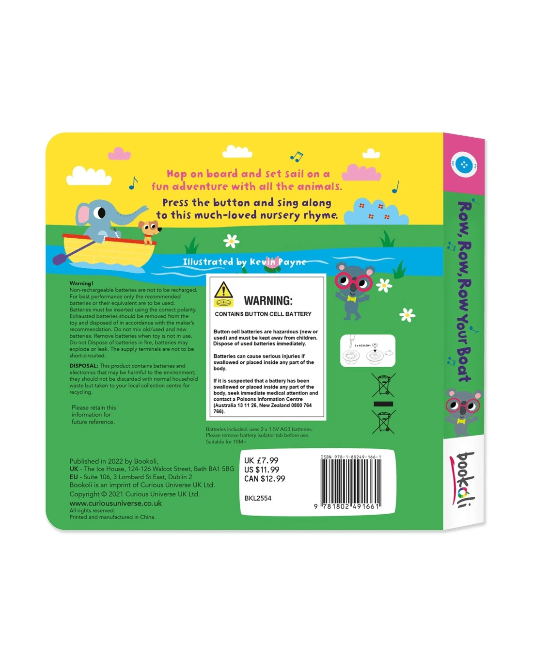 5 Row, Row, Row Your Boat - Sound Book, 5 of 6