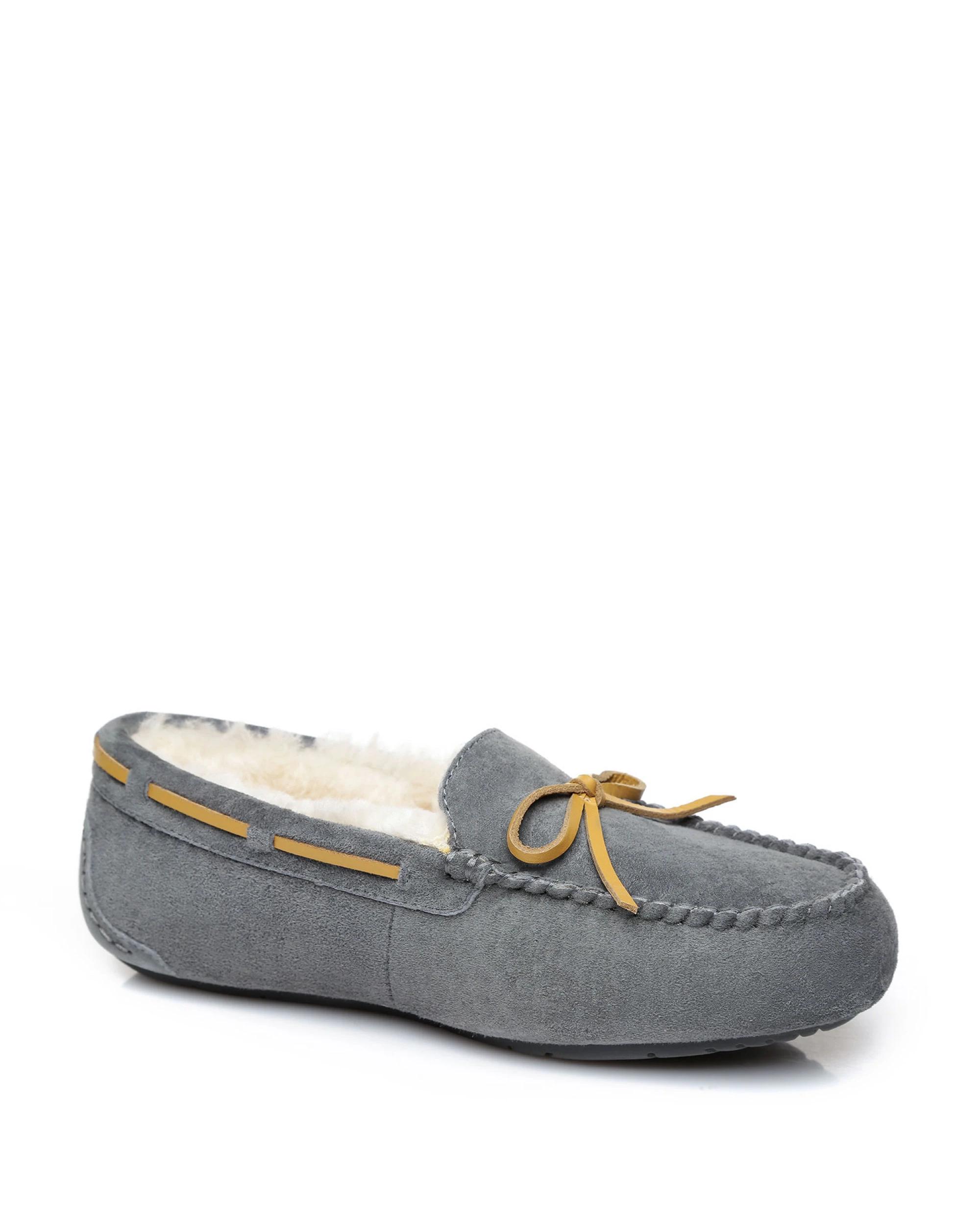 2 Everau Unisex Miracle Moccasins GREY, 2 of 5