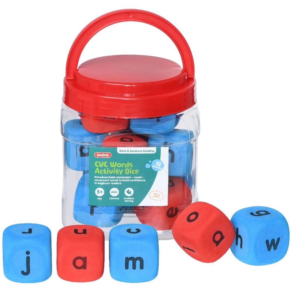 3 Kadink CVC Words Activity Cube Jar 12 Pieces, 3 of 5